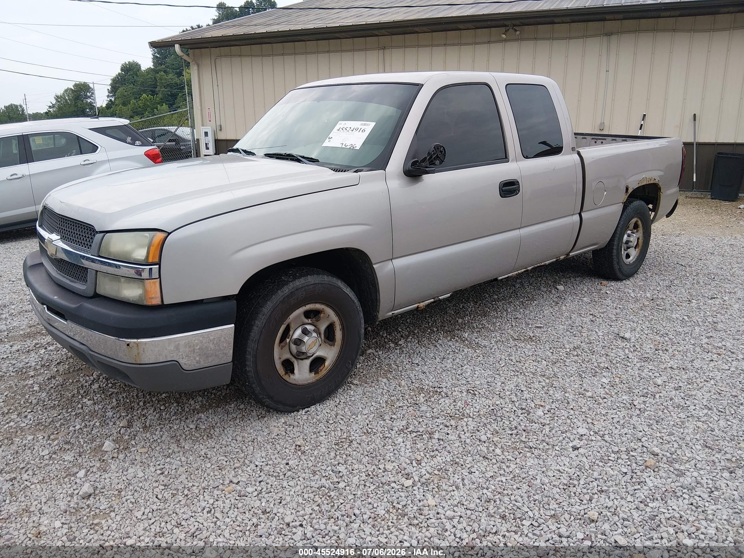2004 Chevrolet Silverado 1500 Work Truck Gold vin: 1GCEC19X44Z264147