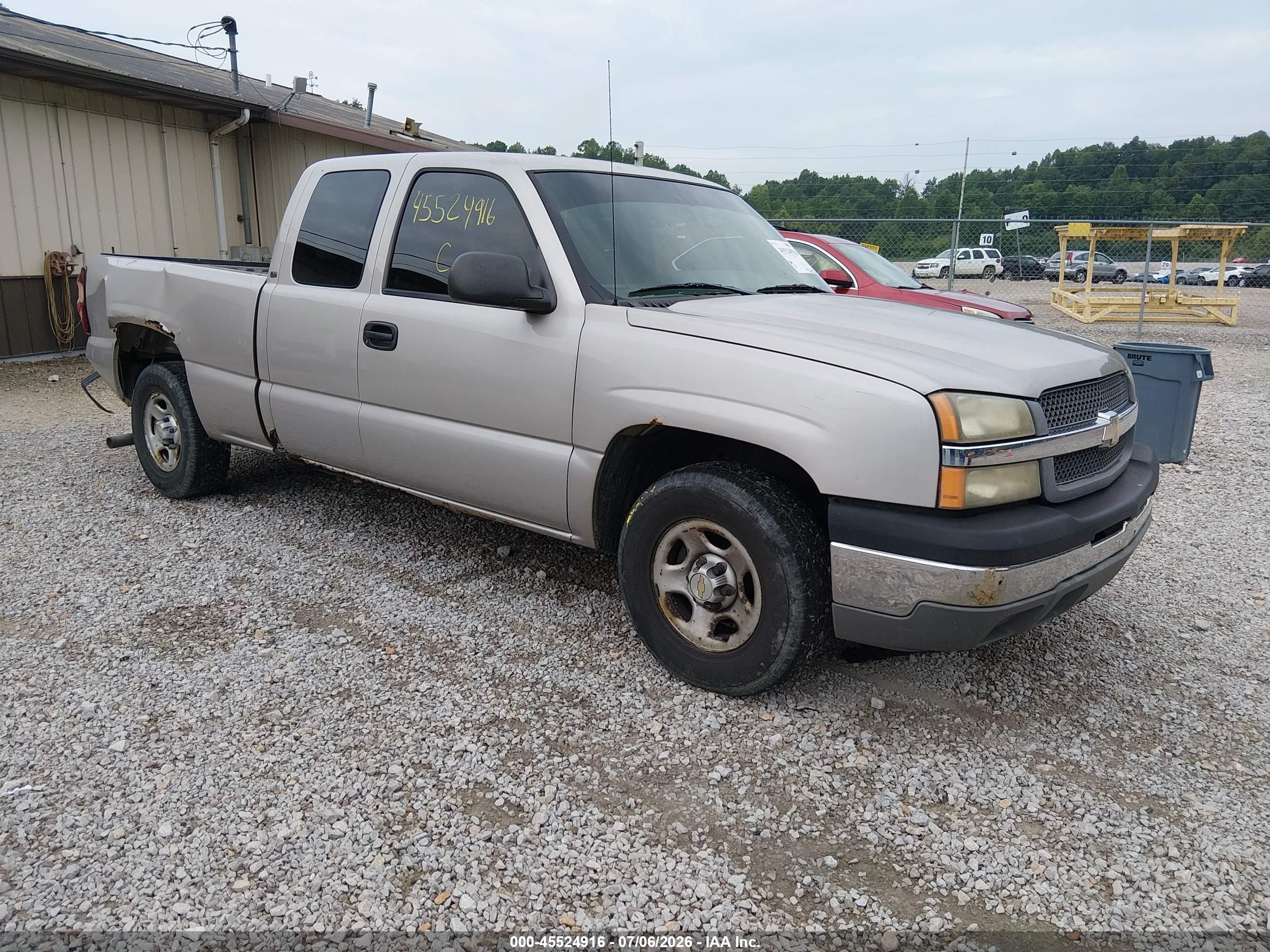 2004 Chevrolet Silverado 1500 Work Truck Gold vin: 1GCEC19X44Z264147