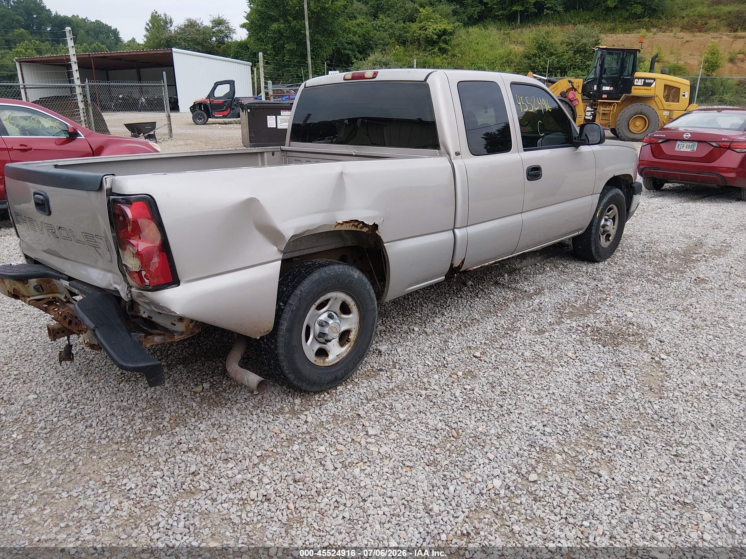 2004 Chevrolet Silverado 1500 Work Truck Gold vin: 1GCEC19X44Z264147