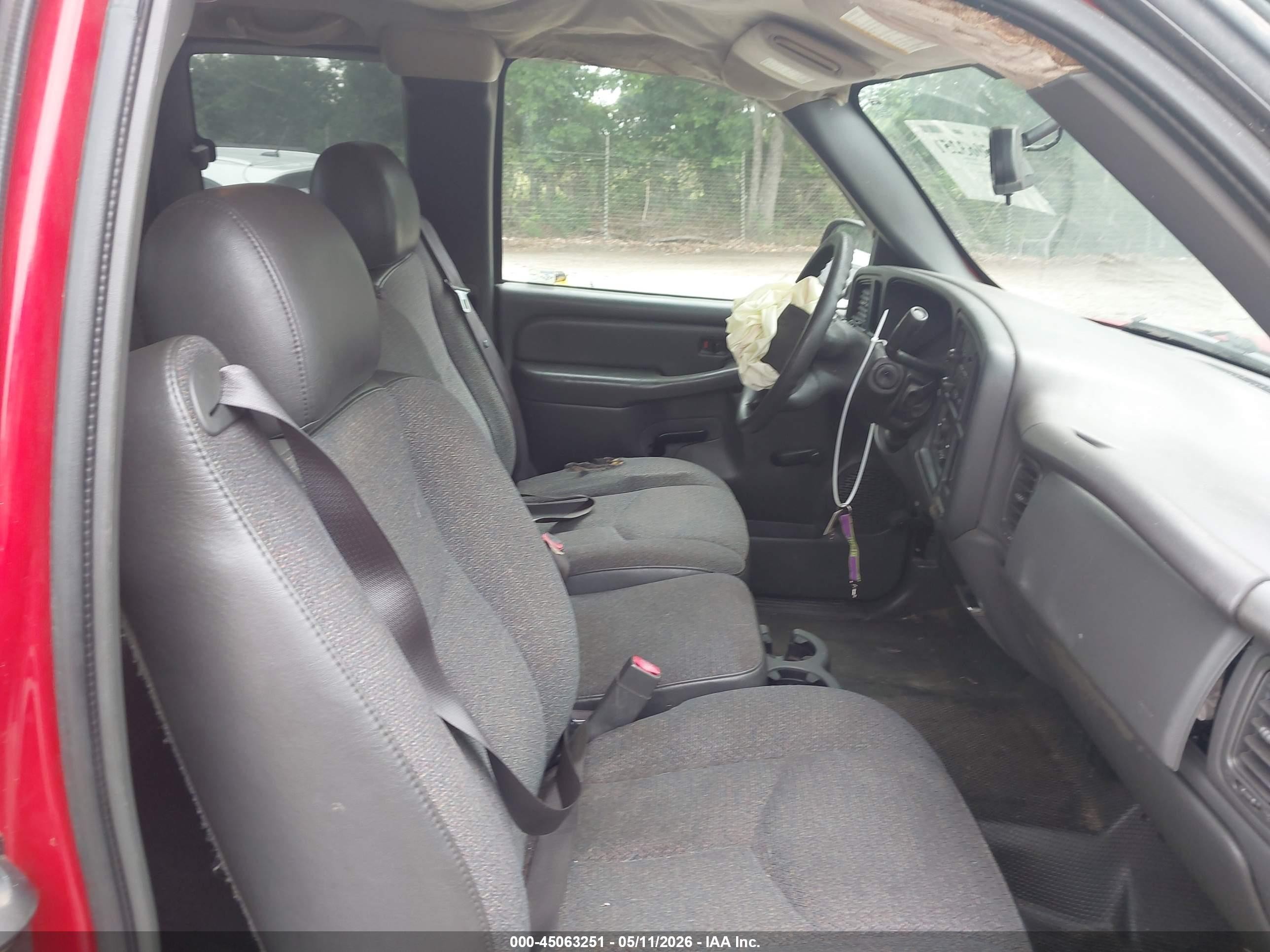 2005 Chevrolet Silverado 1500 Work Truck Красный vin: 1GCEC19X45Z229271