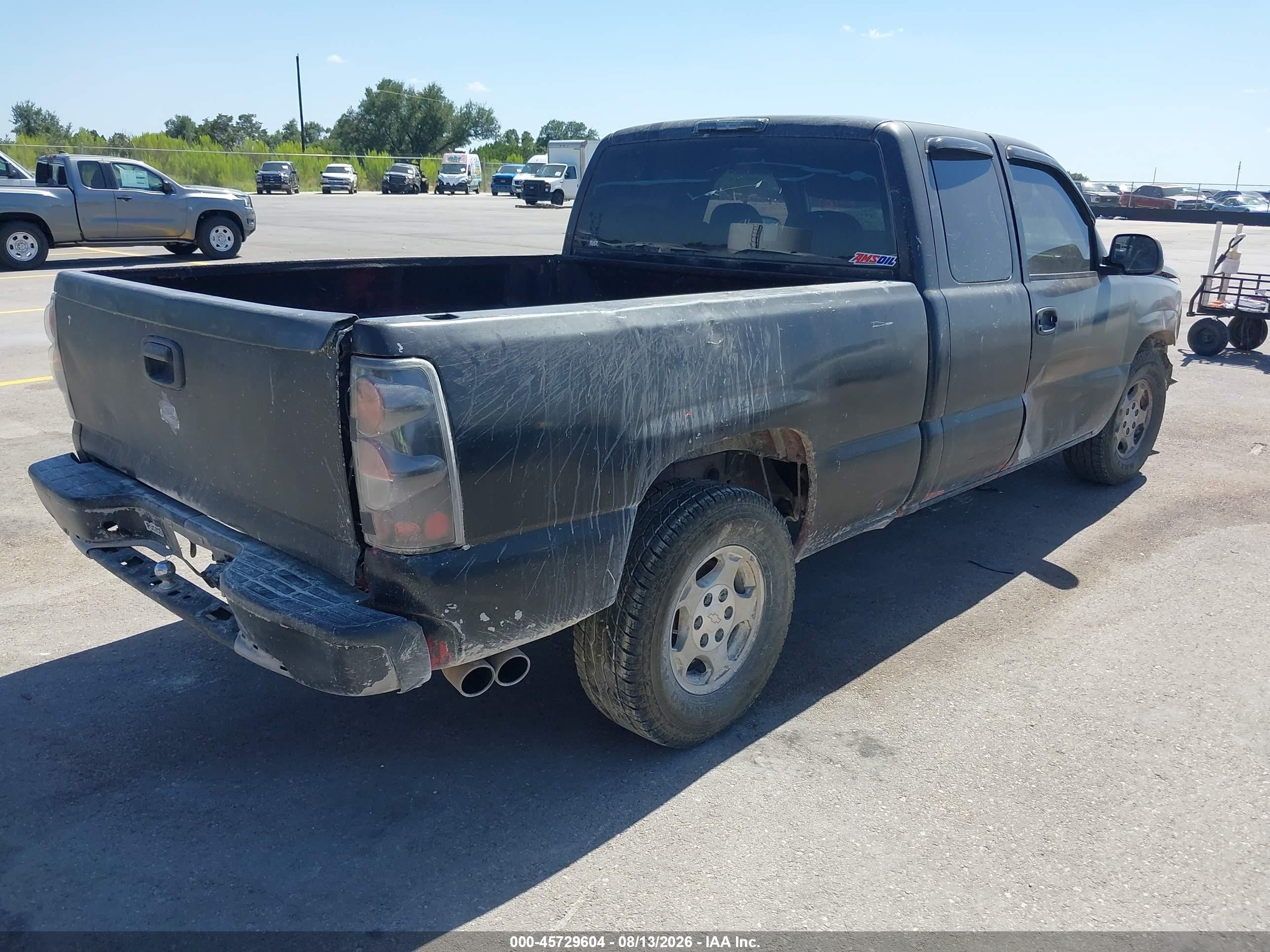 2005 Chevrolet Silverado 1500 Work Truck Black vin: 1GCEC19X45Z269849
