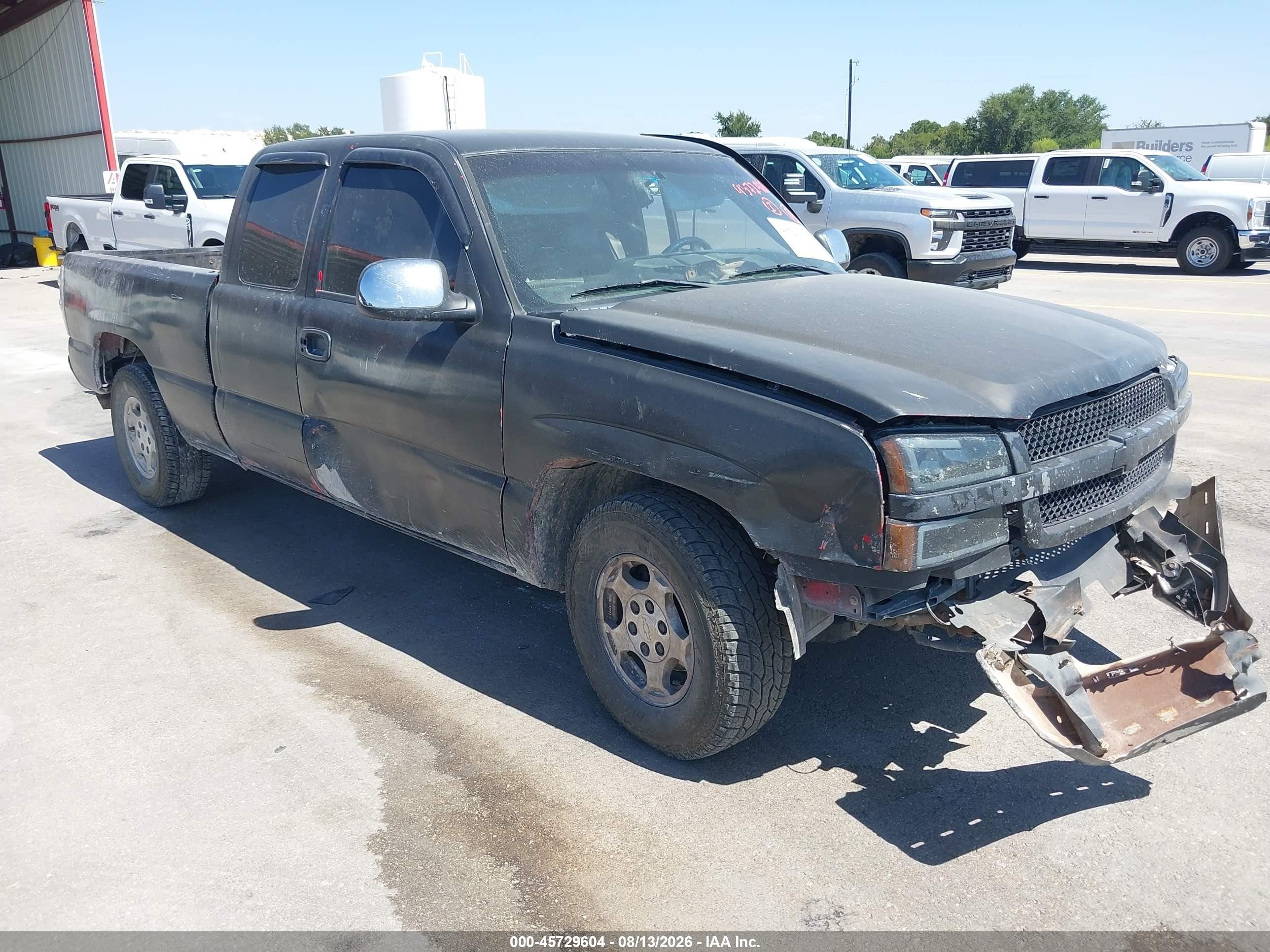 2005 Chevrolet Silverado 1500 Work Truck Black vin: 1GCEC19X45Z269849