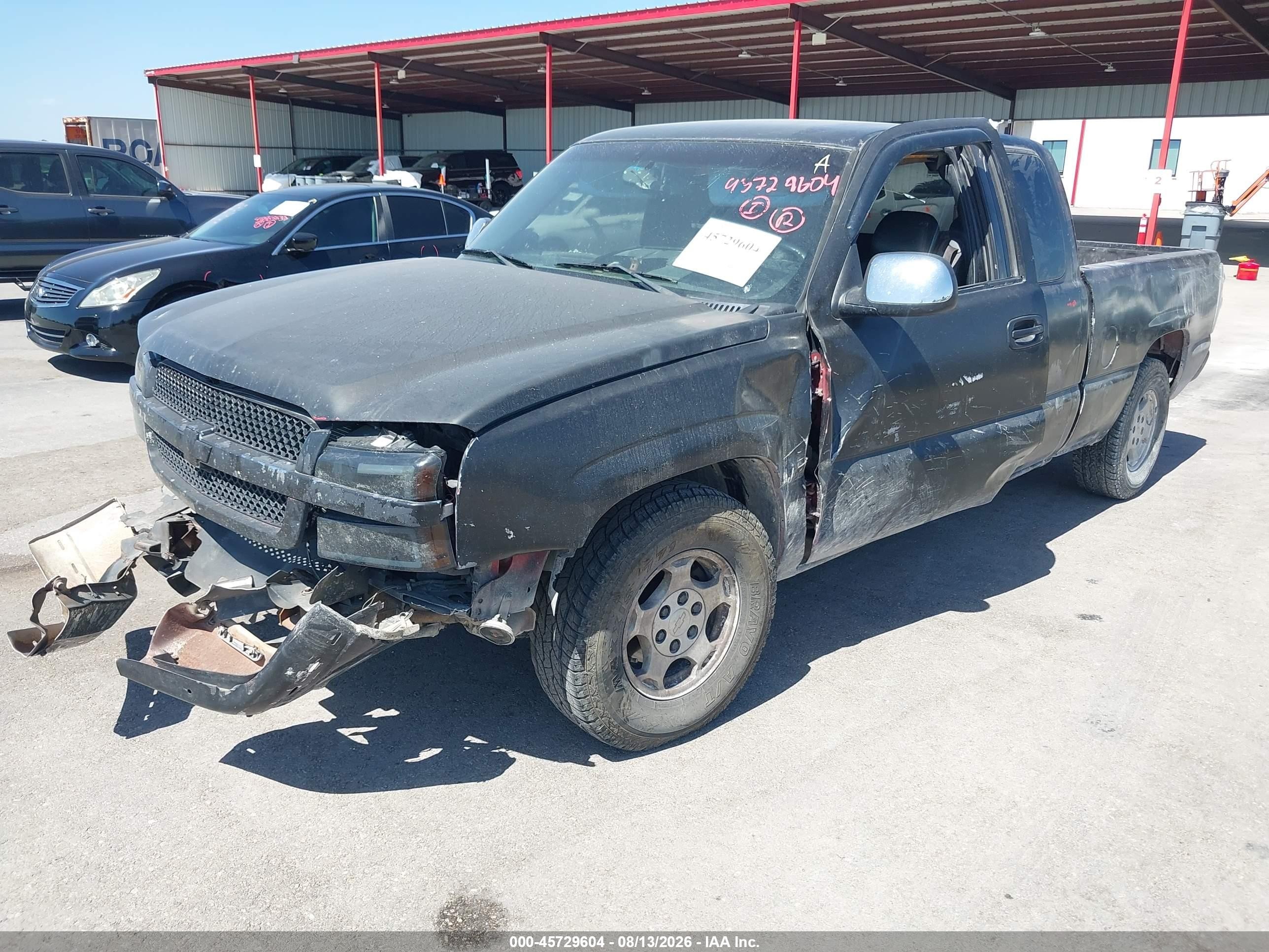 2005 Chevrolet Silverado 1500 Work Truck Black vin: 1GCEC19X45Z269849