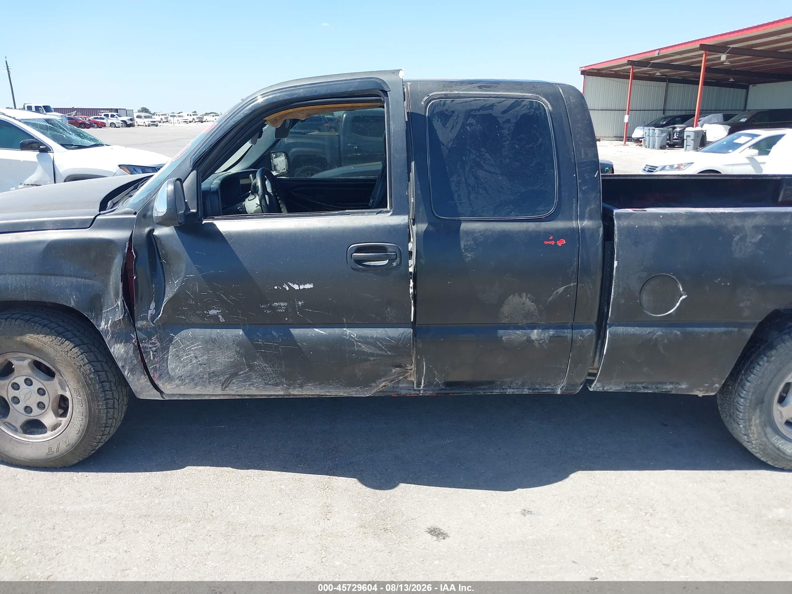 2005 Chevrolet Silverado 1500 Work Truck Black vin: 1GCEC19X45Z269849