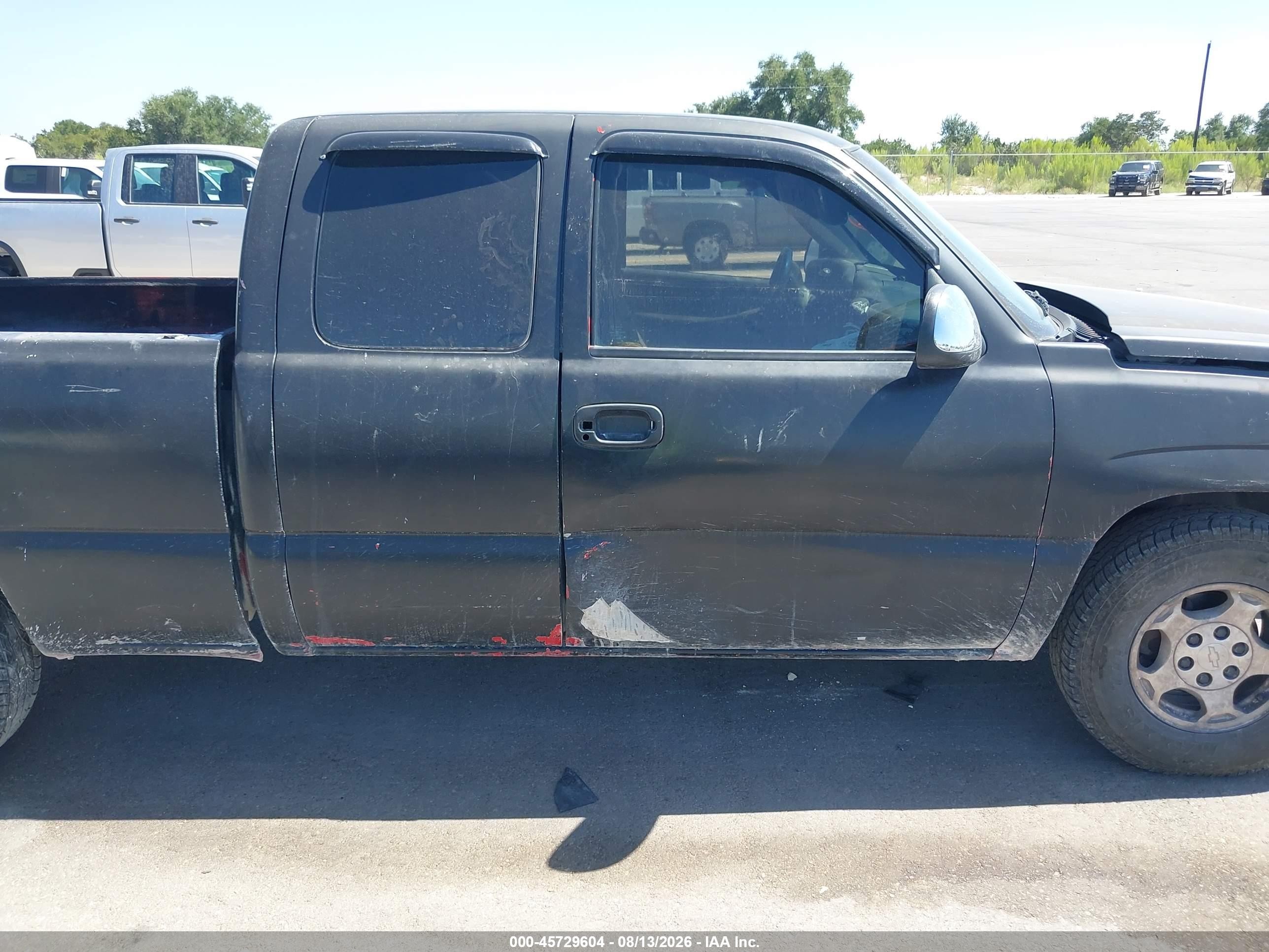 2005 Chevrolet Silverado 1500 Work Truck Black vin: 1GCEC19X45Z269849