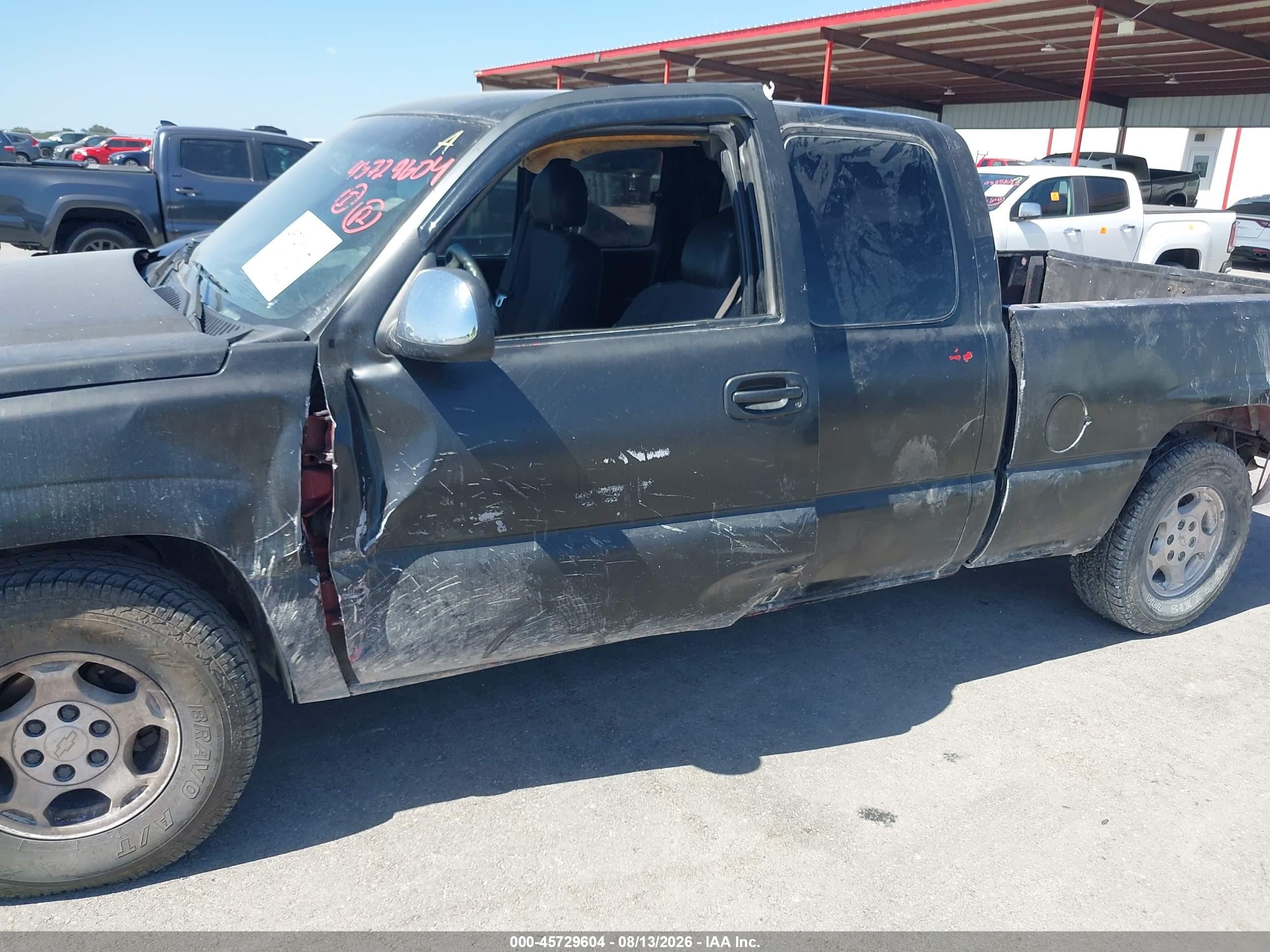 2005 Chevrolet Silverado 1500 Work Truck Black vin: 1GCEC19X45Z269849