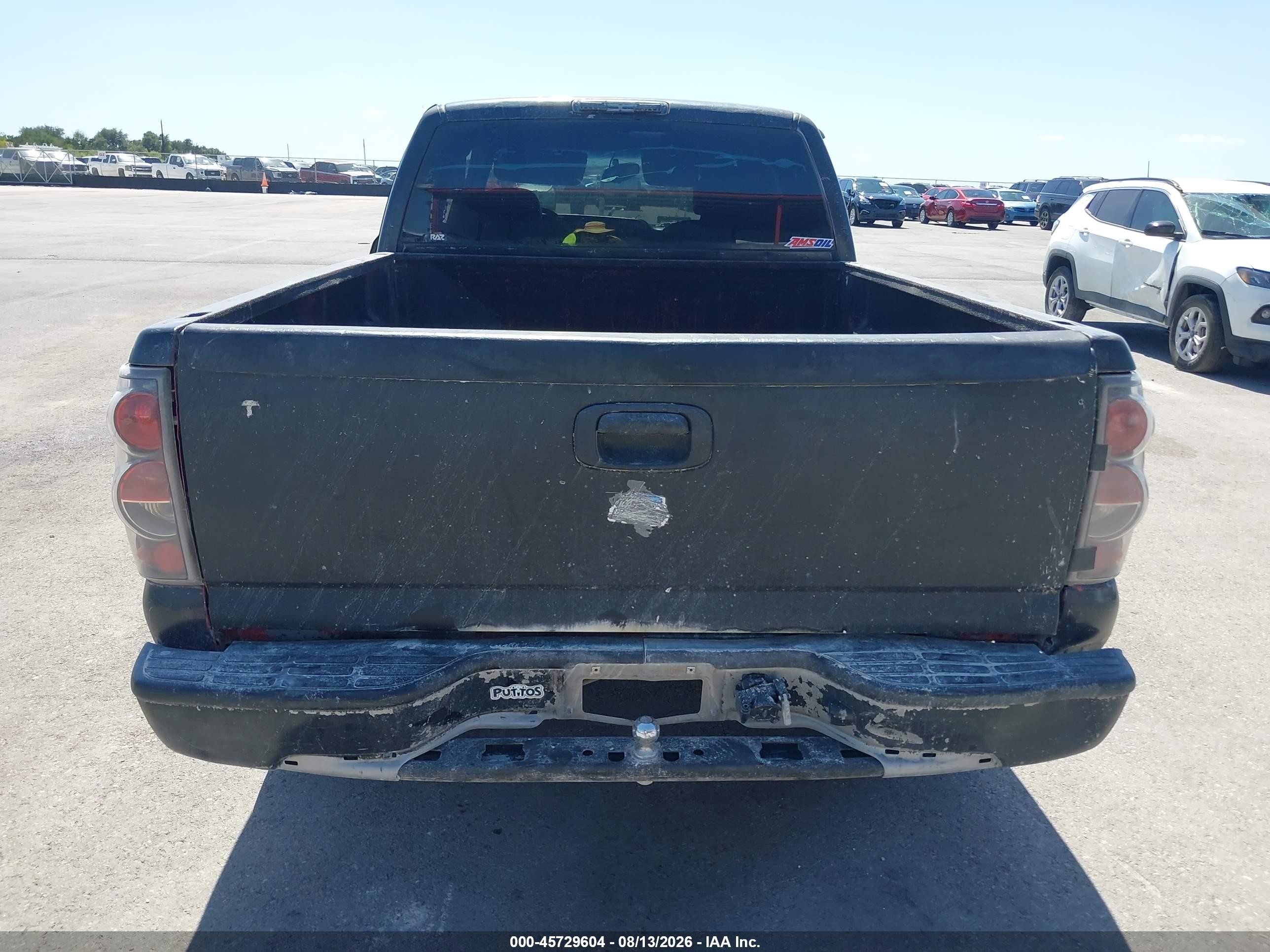 2005 Chevrolet Silverado 1500 Work Truck Black vin: 1GCEC19X45Z269849