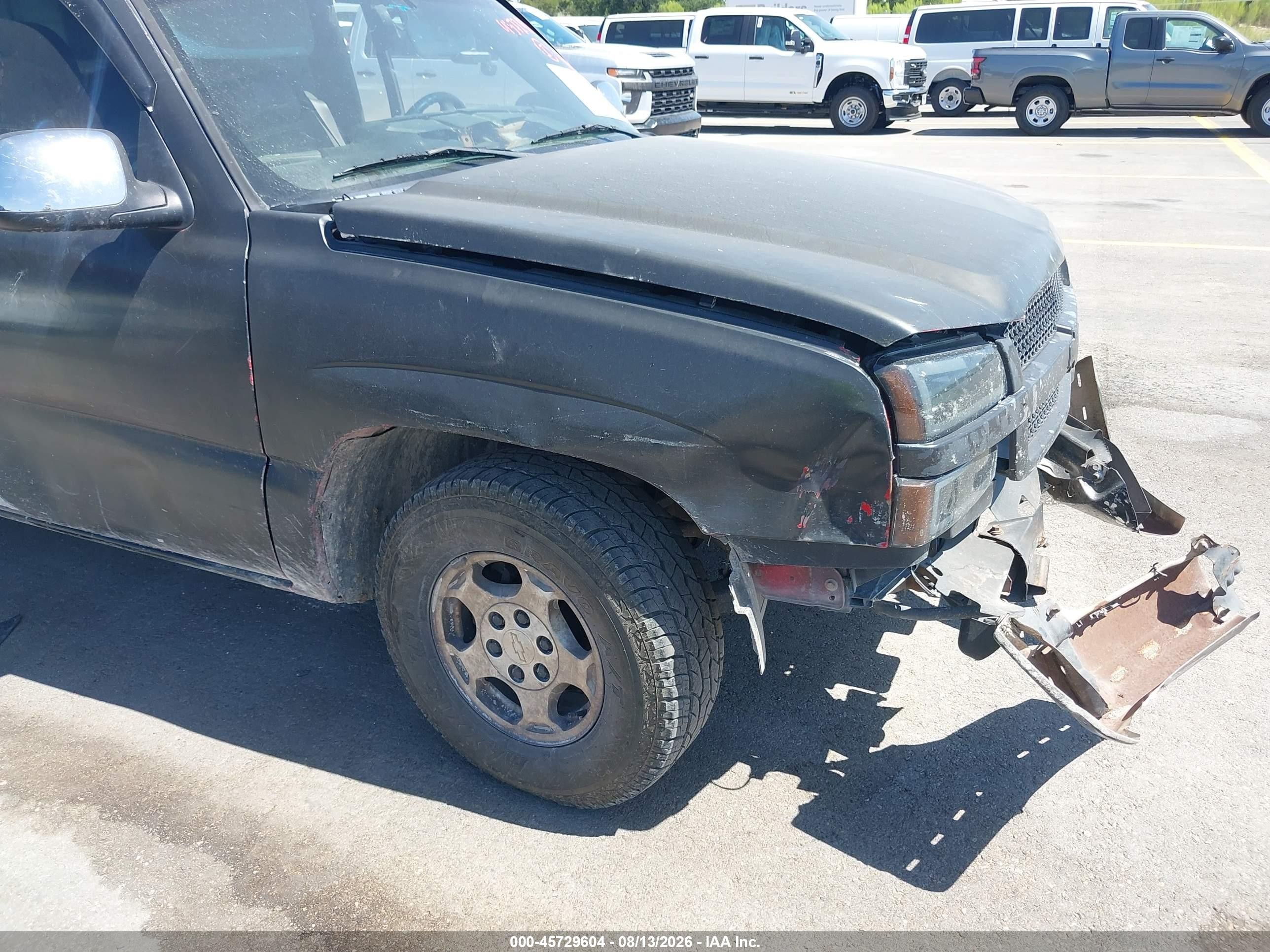 2005 Chevrolet Silverado 1500 Work Truck Black vin: 1GCEC19X45Z269849