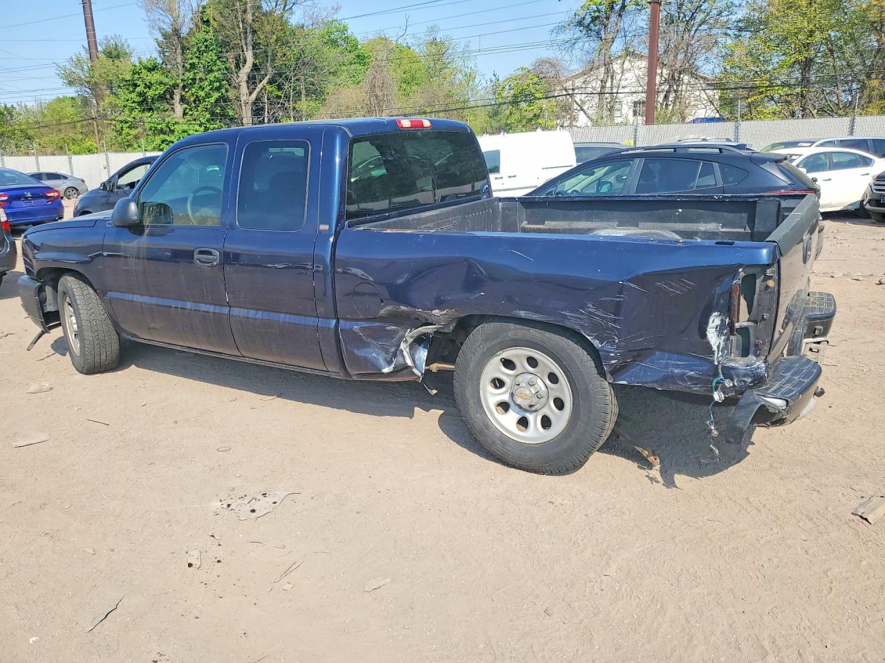 2005 Chevrolet Silverado C1500 Blue vin: 1GCEC19X45Z295724
