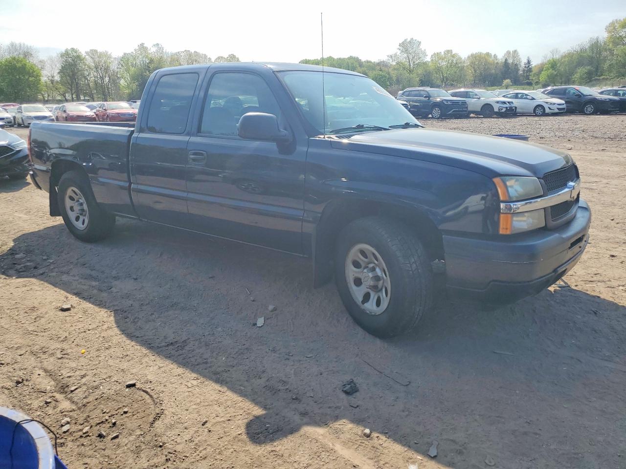 2005 Chevrolet Silverado C1500 Blue vin: 1GCEC19X45Z295724