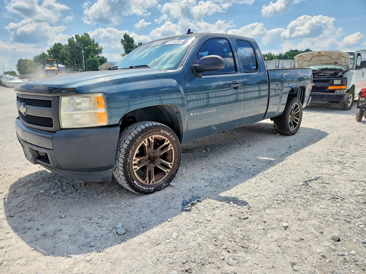2008 Chevrolet Silverado C1500 Blue vin: 1GCEC19X48Z211678