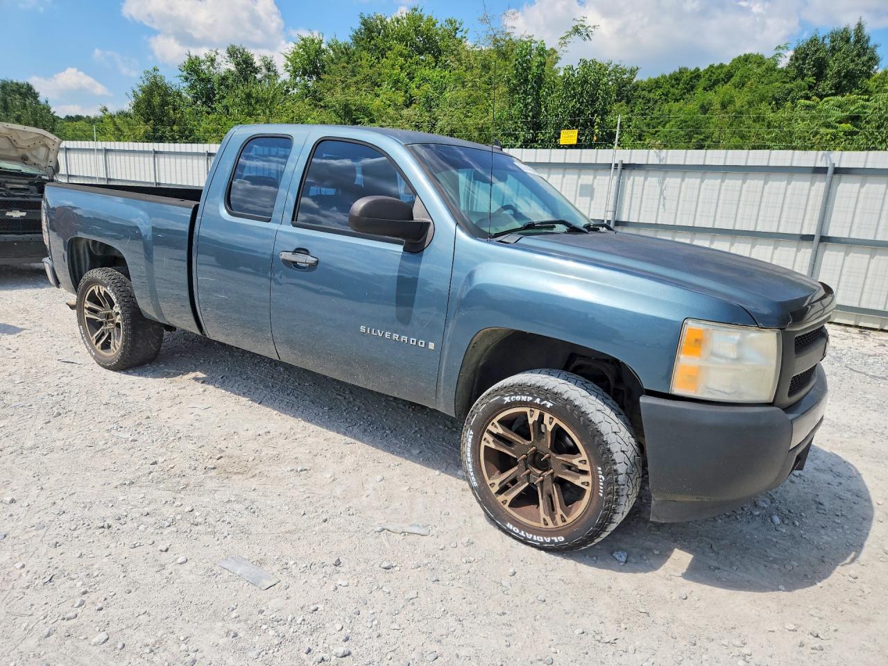 2008 Chevrolet Silverado C1500 Синий vin: 1GCEC19X48Z211678