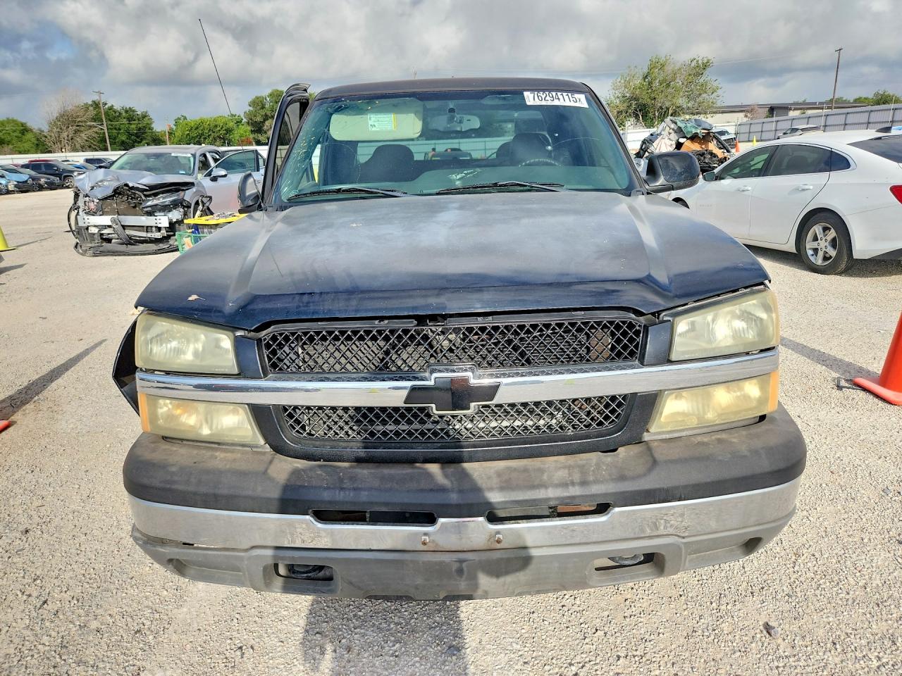 2005 Chevrolet Silverado C1500 Black vin: 1GCEC19X55Z321537