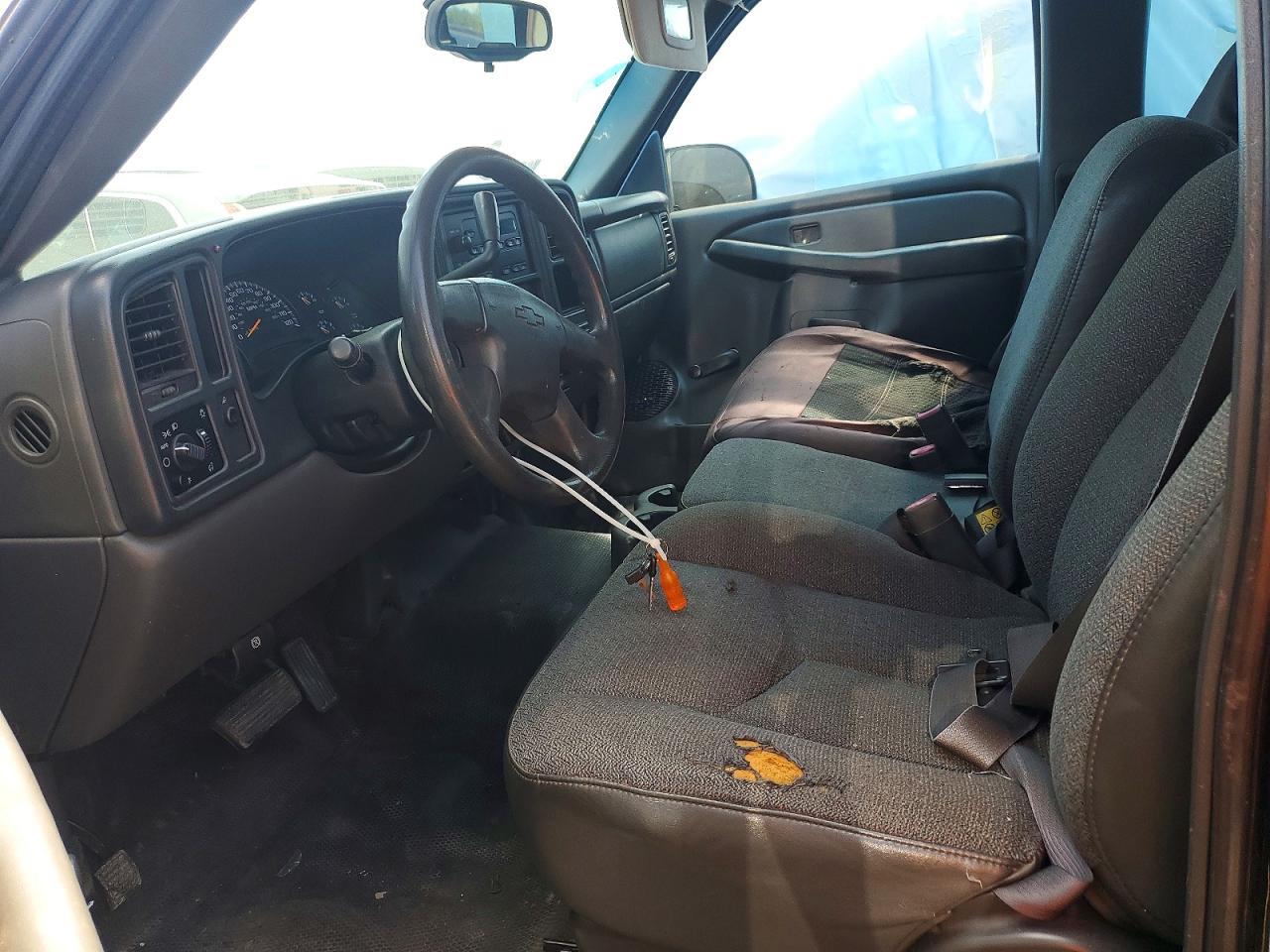 2005 Chevrolet Silverado C1500 Black vin: 1GCEC19X55Z321537