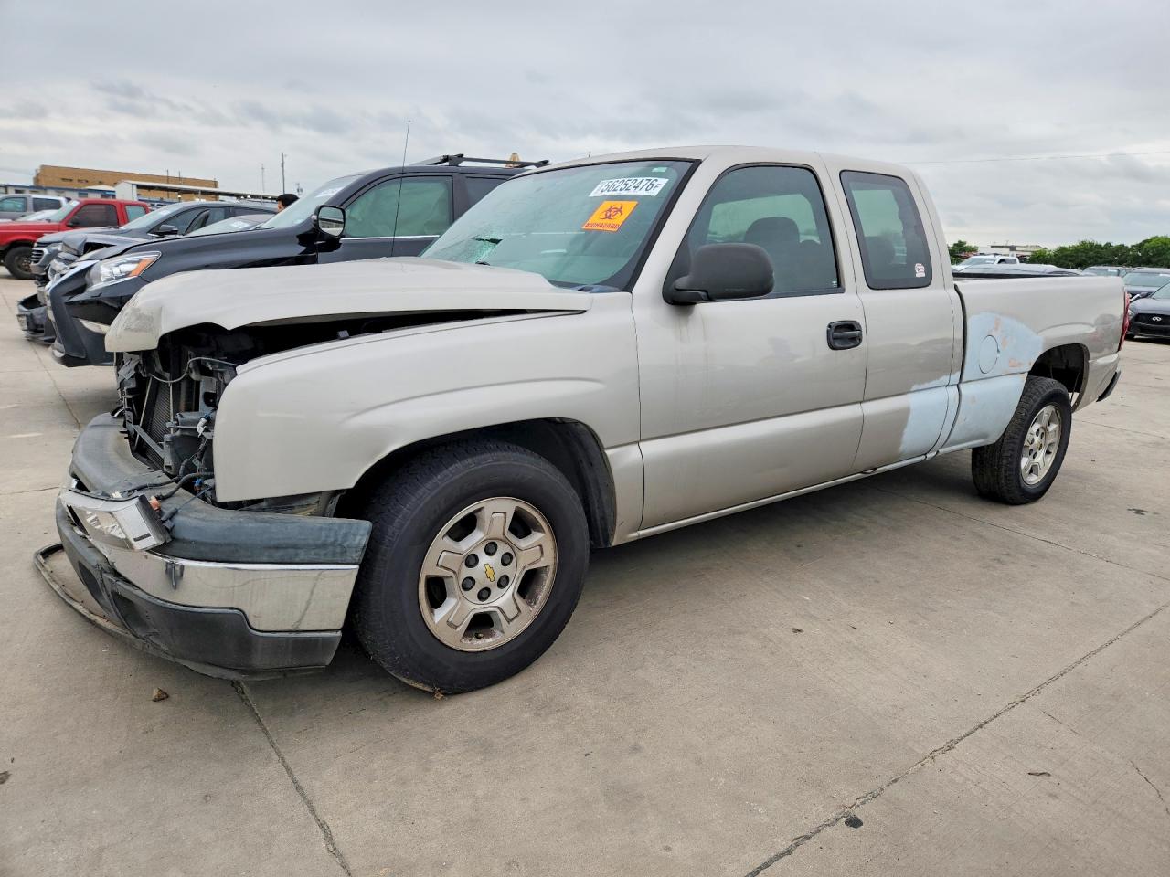 2007 Chevrolet Silverado C1500 Classic Gray vin: 1GCEC19X57Z107781