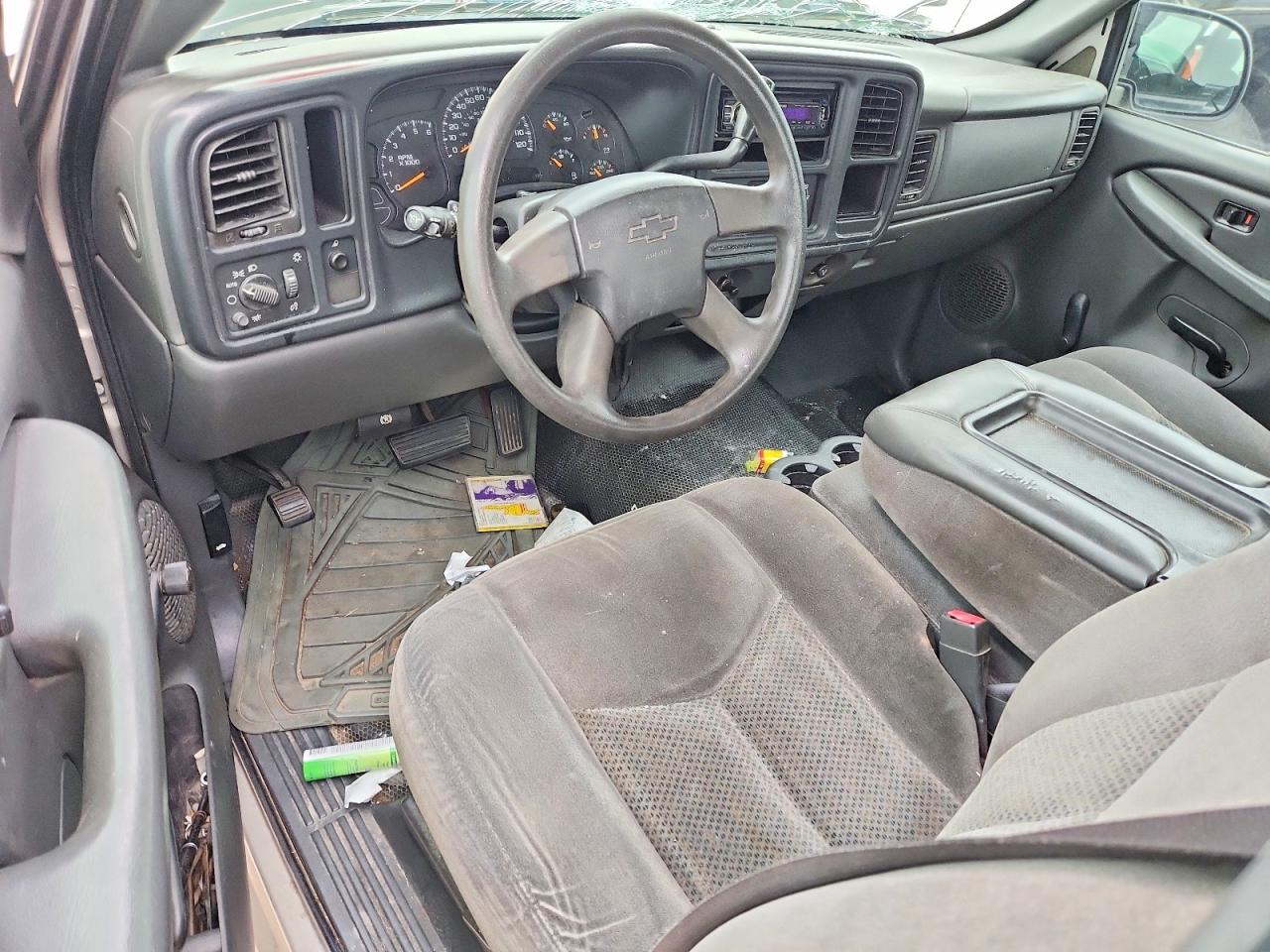2007 Chevrolet Silverado C1500 Classic Gray vin: 1GCEC19X57Z107781