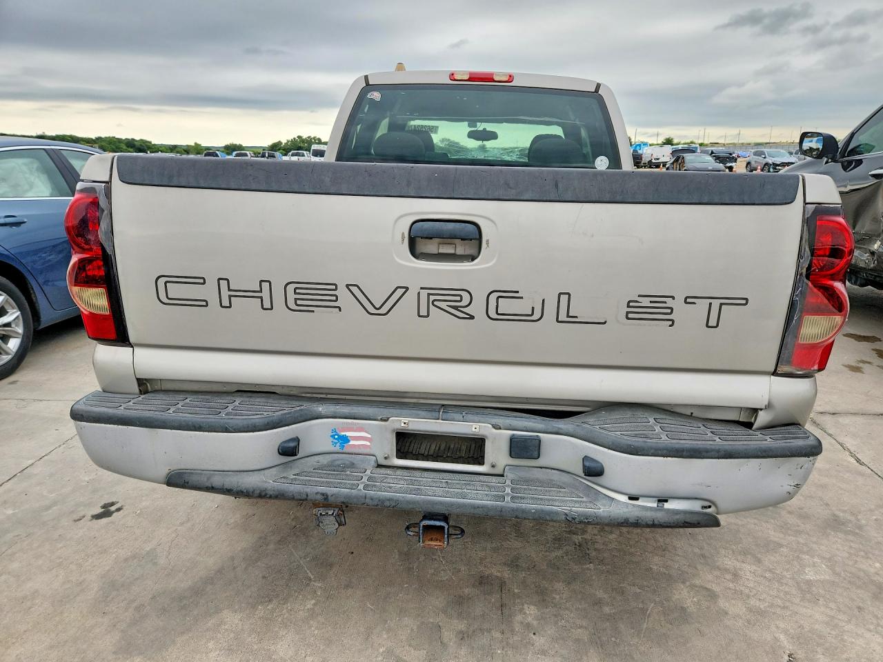 2007 Chevrolet Silverado C1500 Classic Gray vin: 1GCEC19X57Z107781