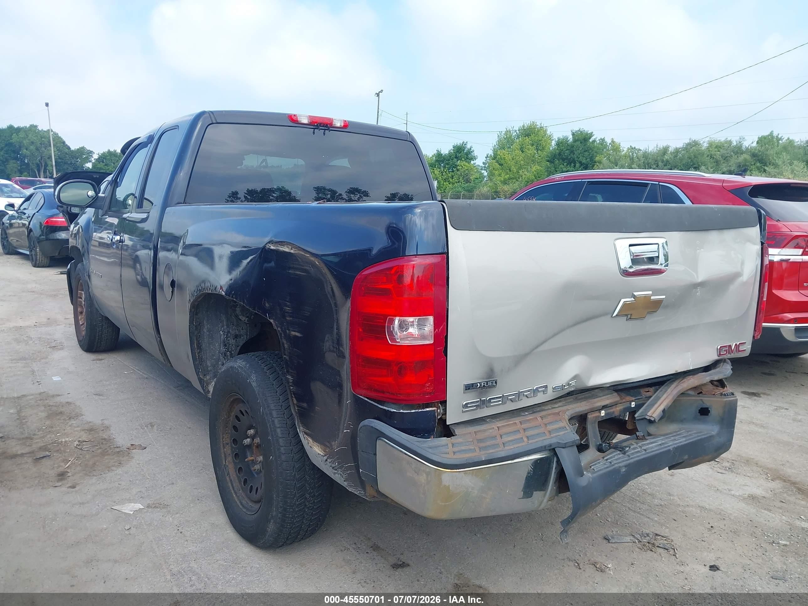 2007 Chevrolet Silverado 1500 Work Truck Blue vin: 1GCEC19X57Z605169