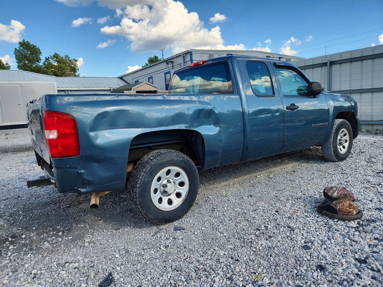 2007 Chevrolet Silverado C1500 Classic Синий vin: 1GCEC19X57Z650046
