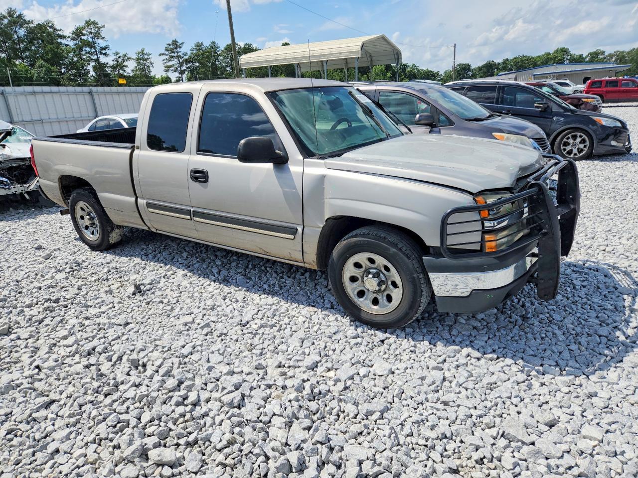 2005 Chevrolet Silverado C1500 Silver vin: 1GCEC19X65Z278732