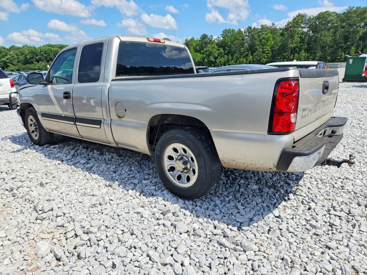 2005 Chevrolet Silverado C1500 Silver vin: 1GCEC19X65Z278732