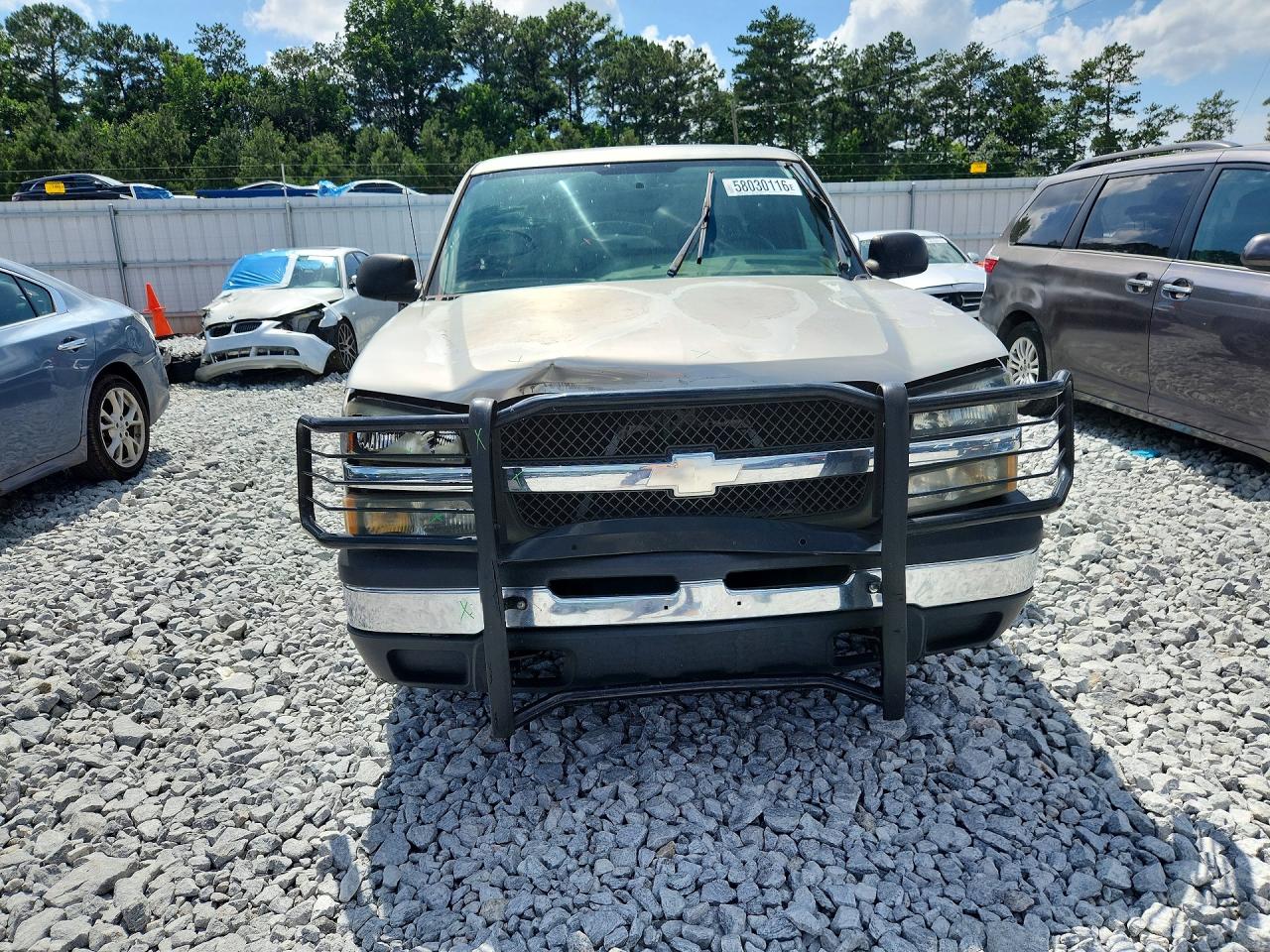 2005 Chevrolet Silverado C1500 Silver vin: 1GCEC19X65Z278732