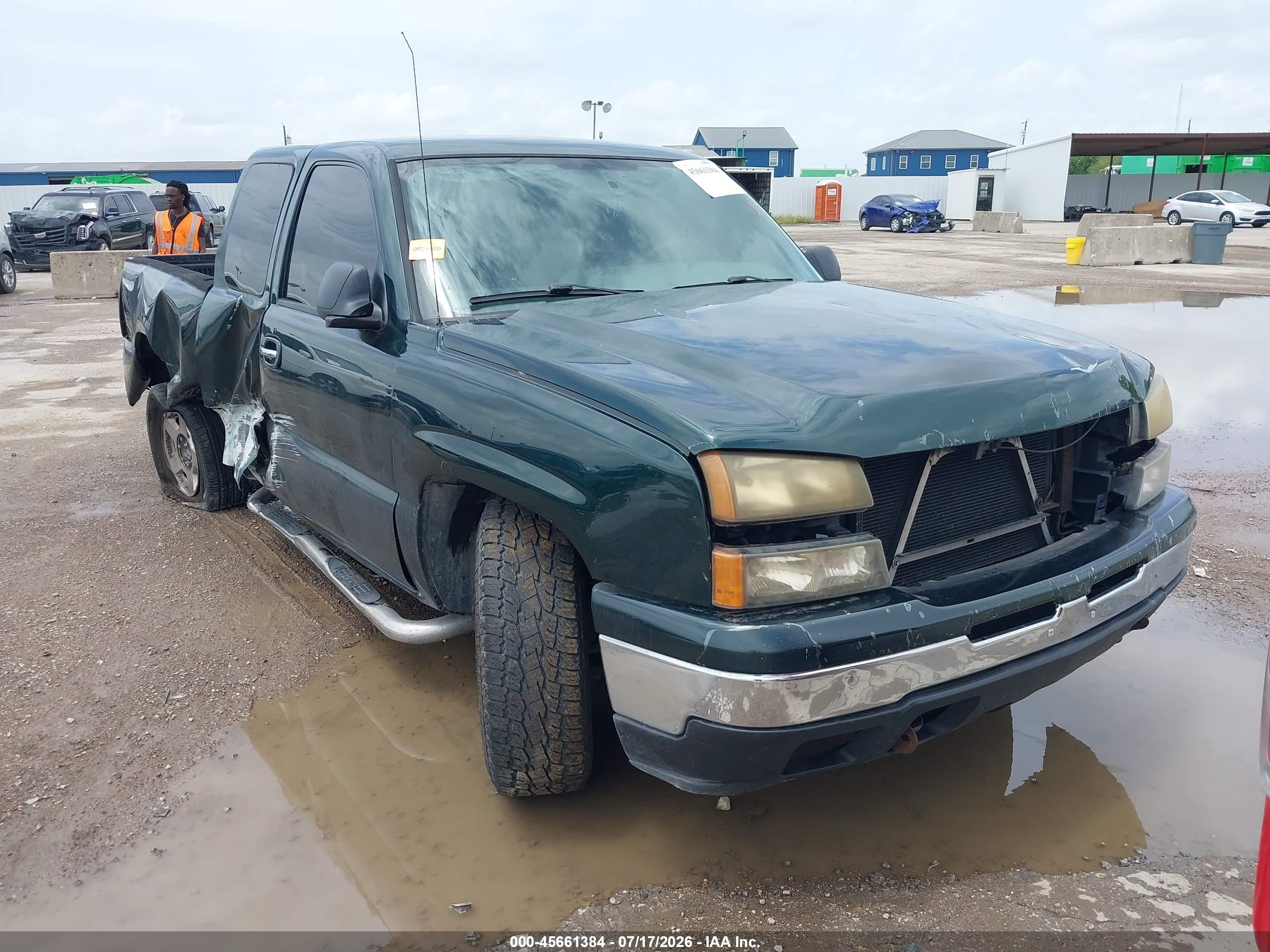2006 Chevrolet Silverado 1500 Lt1 Green vin: 1GCEC19X66Z151979