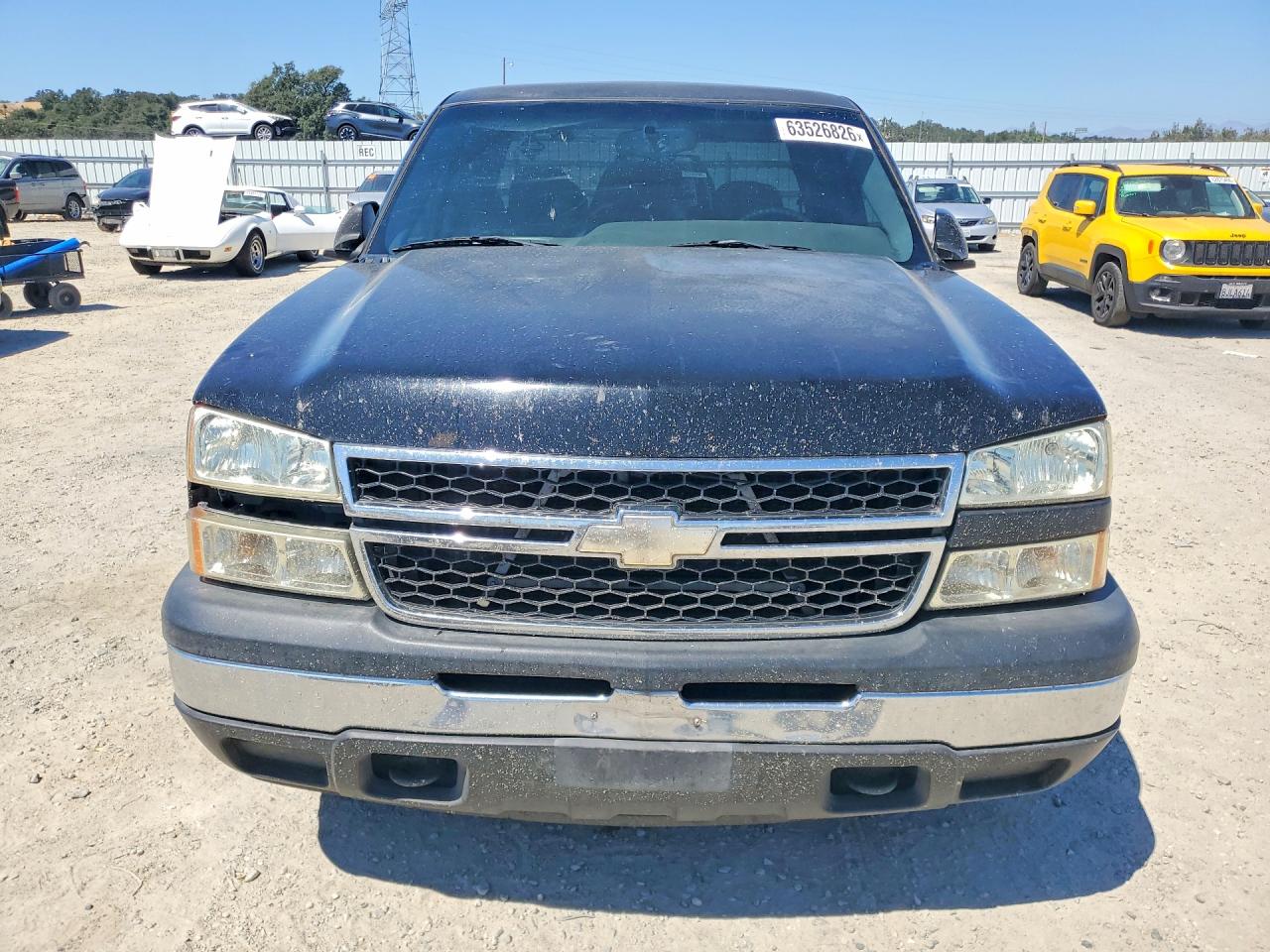 2006 Chevrolet Silverado C1500 Black vin: 1GCEC19X66Z233159
