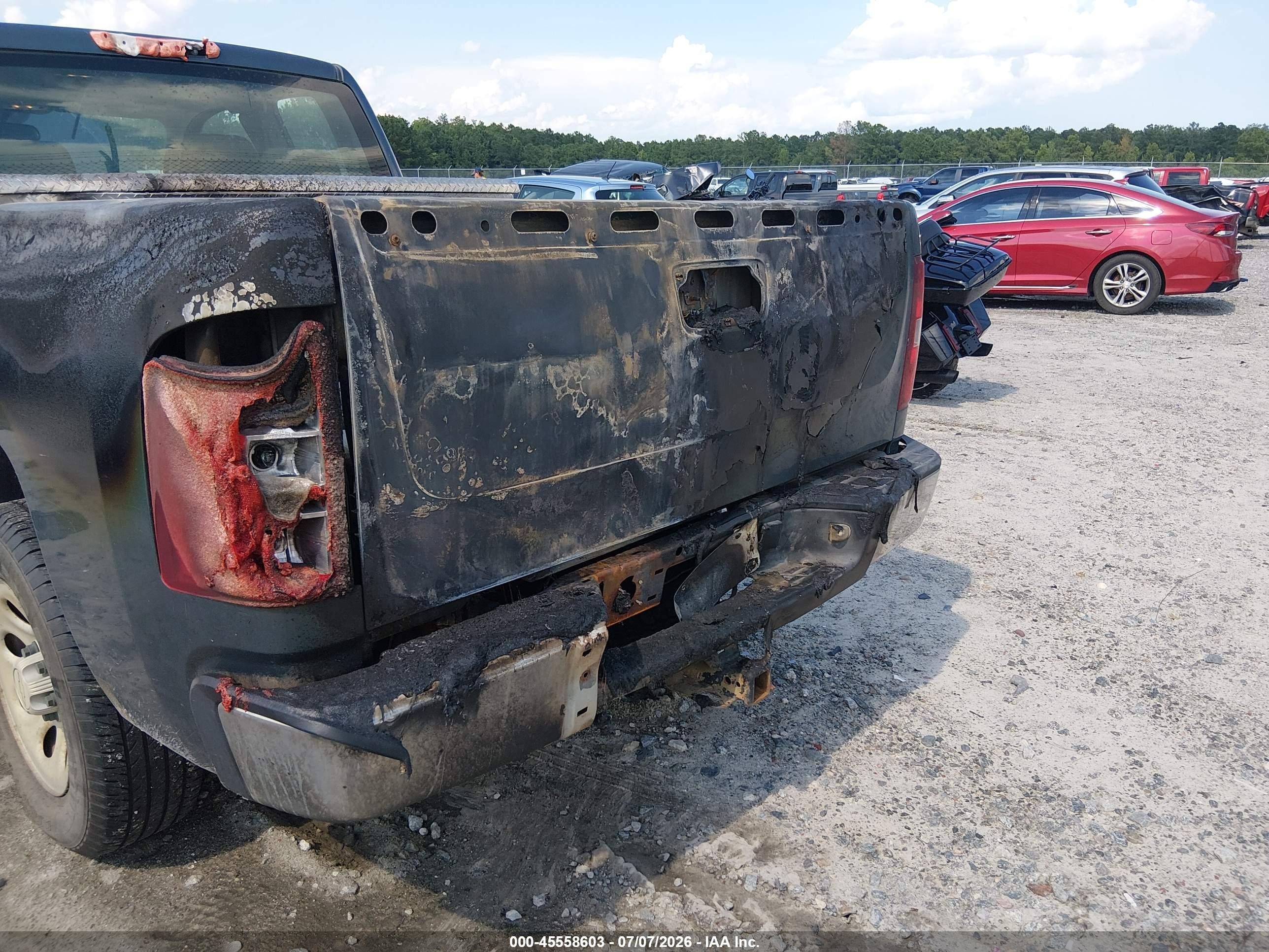 2007 Chevrolet Silverado 1500 Work Truck Blue vin: 1GCEC19X67Z651870