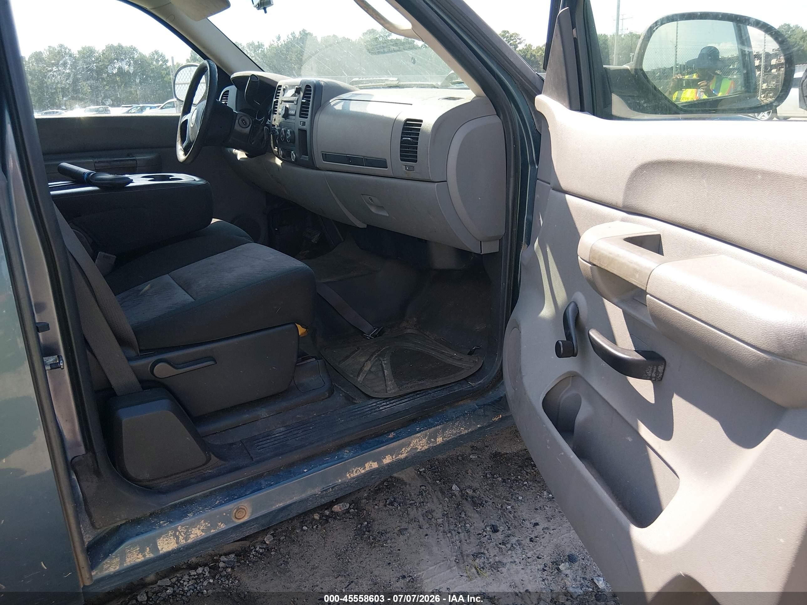 2007 Chevrolet Silverado 1500 Work Truck Blue vin: 1GCEC19X67Z651870