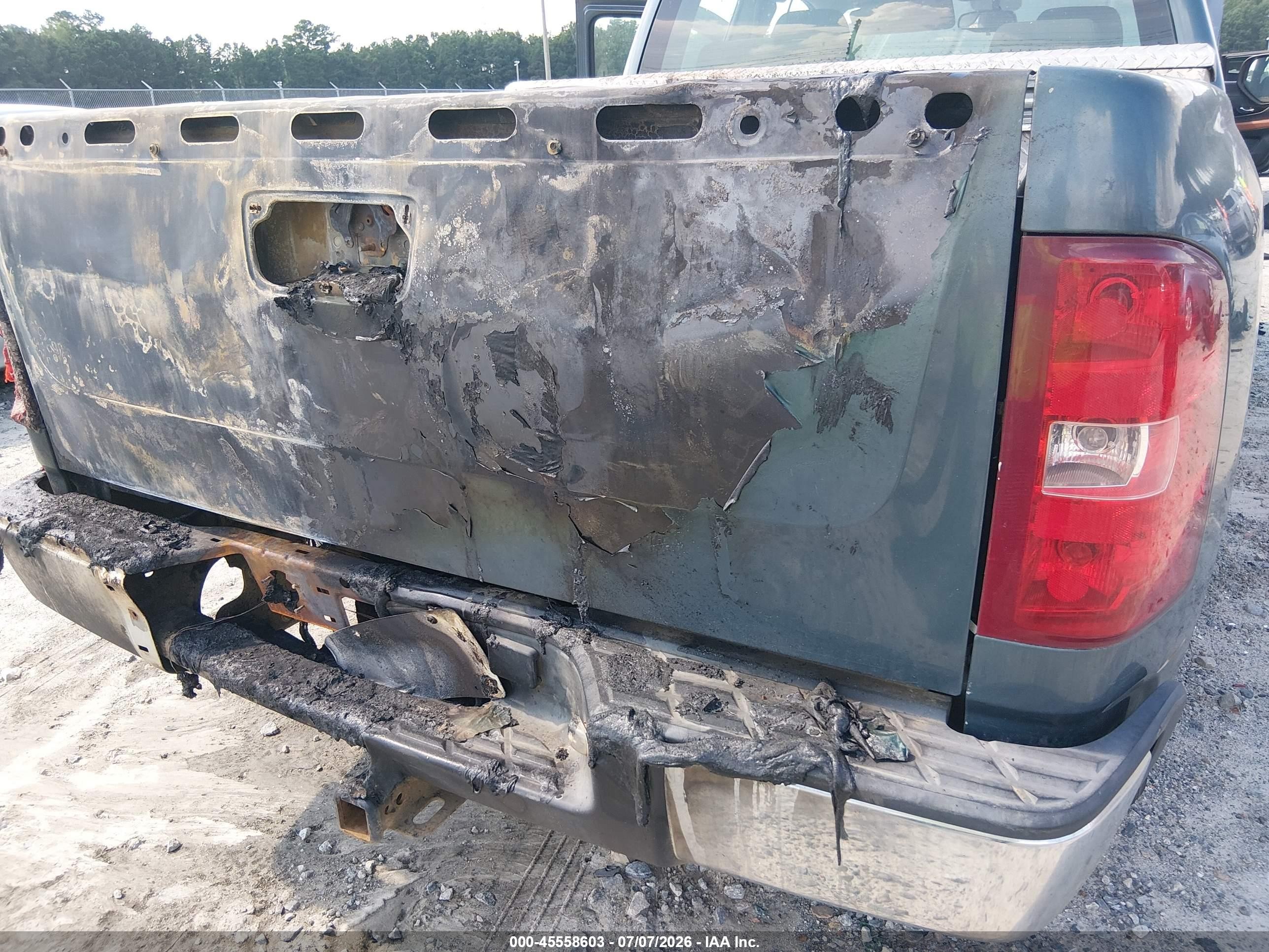 2007 Chevrolet Silverado 1500 Work Truck Blue vin: 1GCEC19X67Z651870