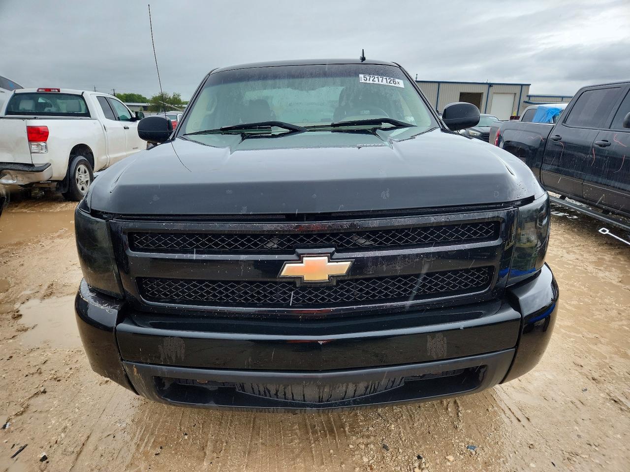 2008 Chevrolet Silverado C1500 Black vin: 1GCEC19X68Z195726