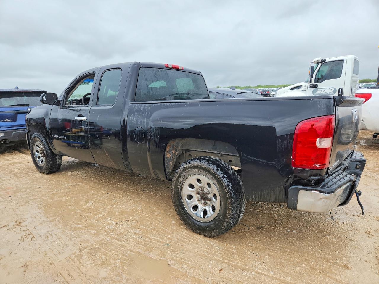 2008 Chevrolet Silverado C1500 Black vin: 1GCEC19X68Z195726