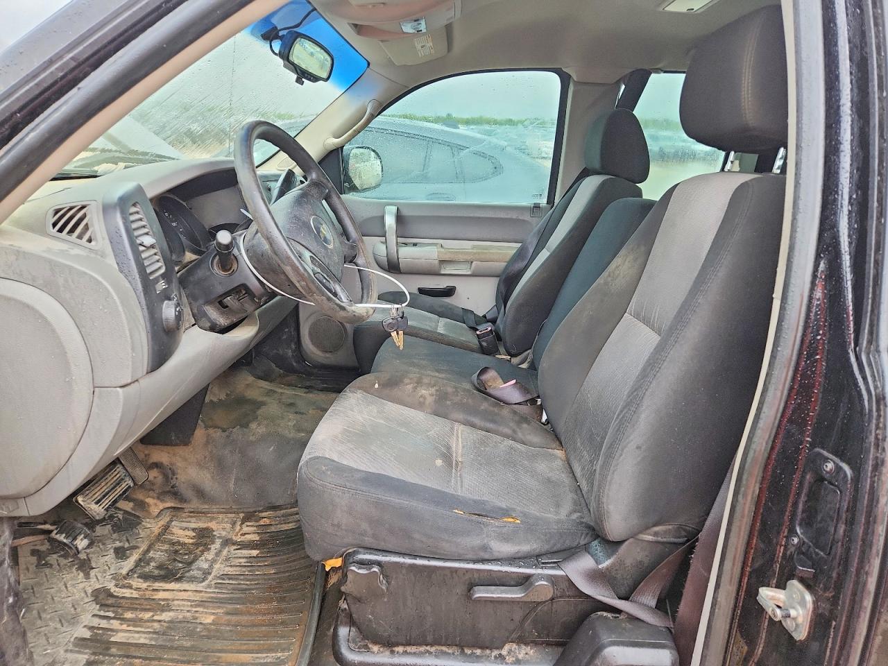 2008 Chevrolet Silverado C1500 Black vin: 1GCEC19X68Z195726