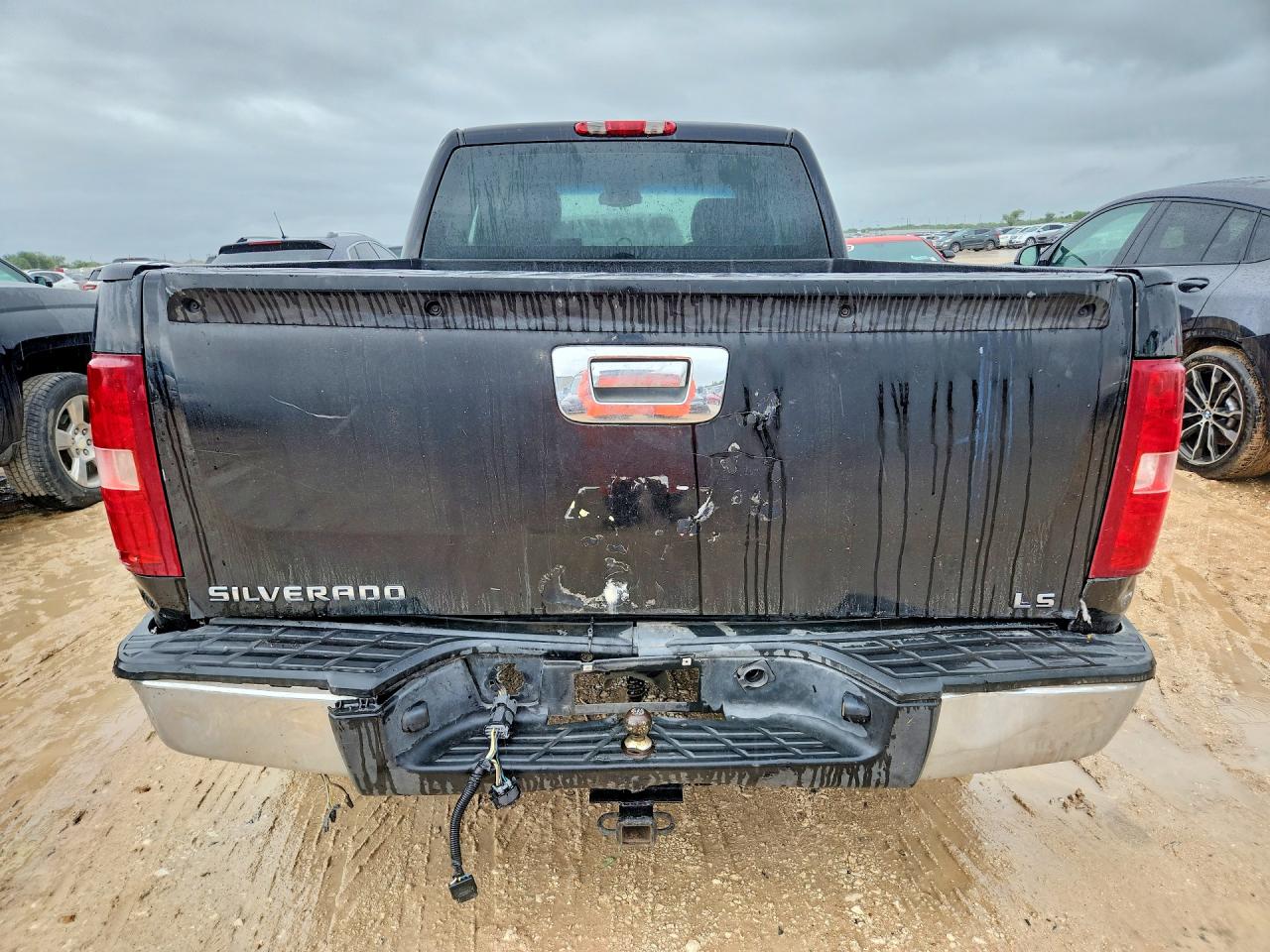 2008 Chevrolet Silverado C1500 Black vin: 1GCEC19X68Z195726