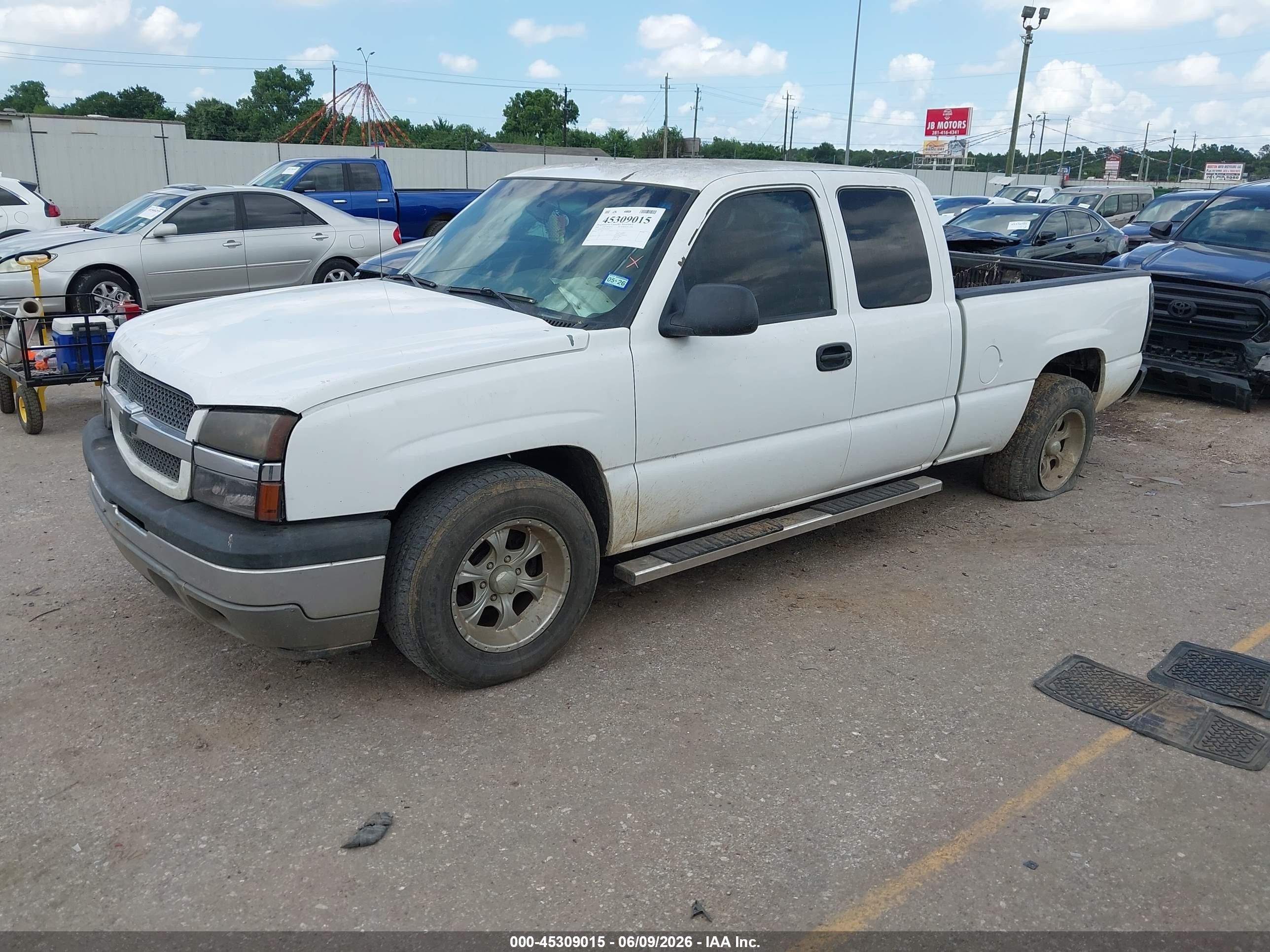 2005 Chevrolet Silverado 1500 Work Truck White vin: 1GCEC19X75Z165033