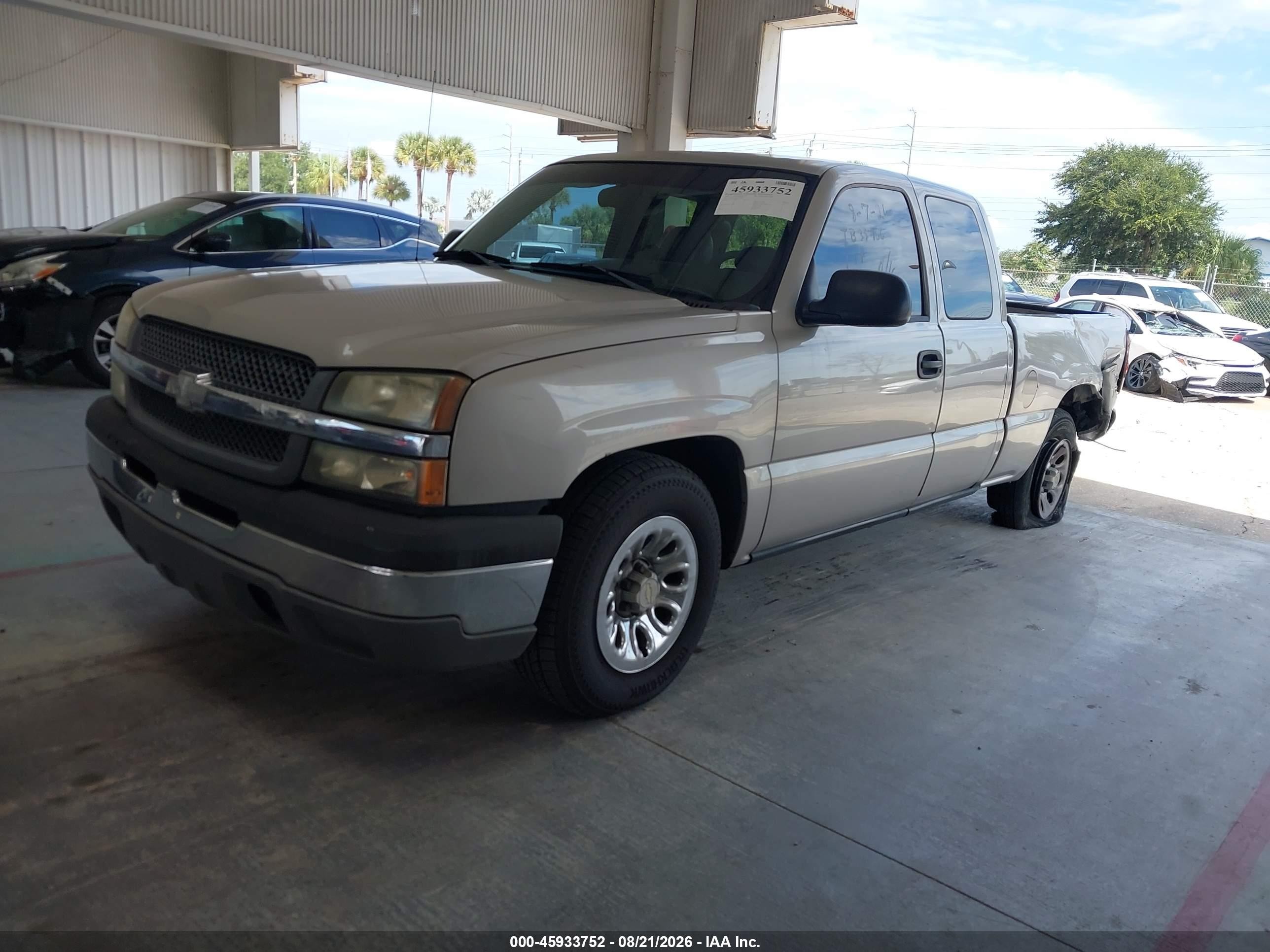 2005 Chevrolet Silverado 1500 Work Truck Gold vin: 1GCEC19X75Z305615