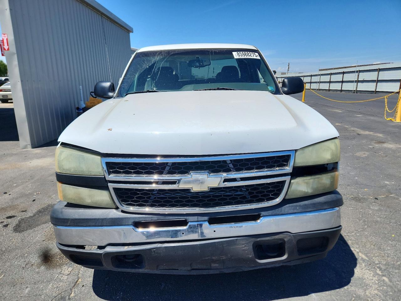 2007 Chevrolet Silverado C1500 Classic White vin: 1GCEC19X77Z108933