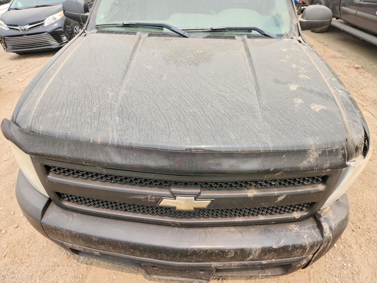 2007 Chevrolet Silverado C1500 Classic Black vin: 1GCEC19X77Z606775