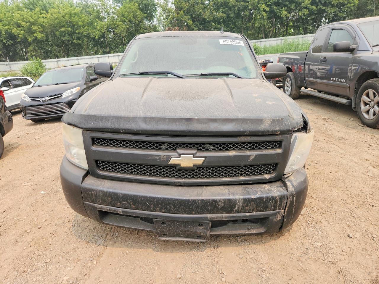2007 Chevrolet Silverado C1500 Classic Black vin: 1GCEC19X77Z606775