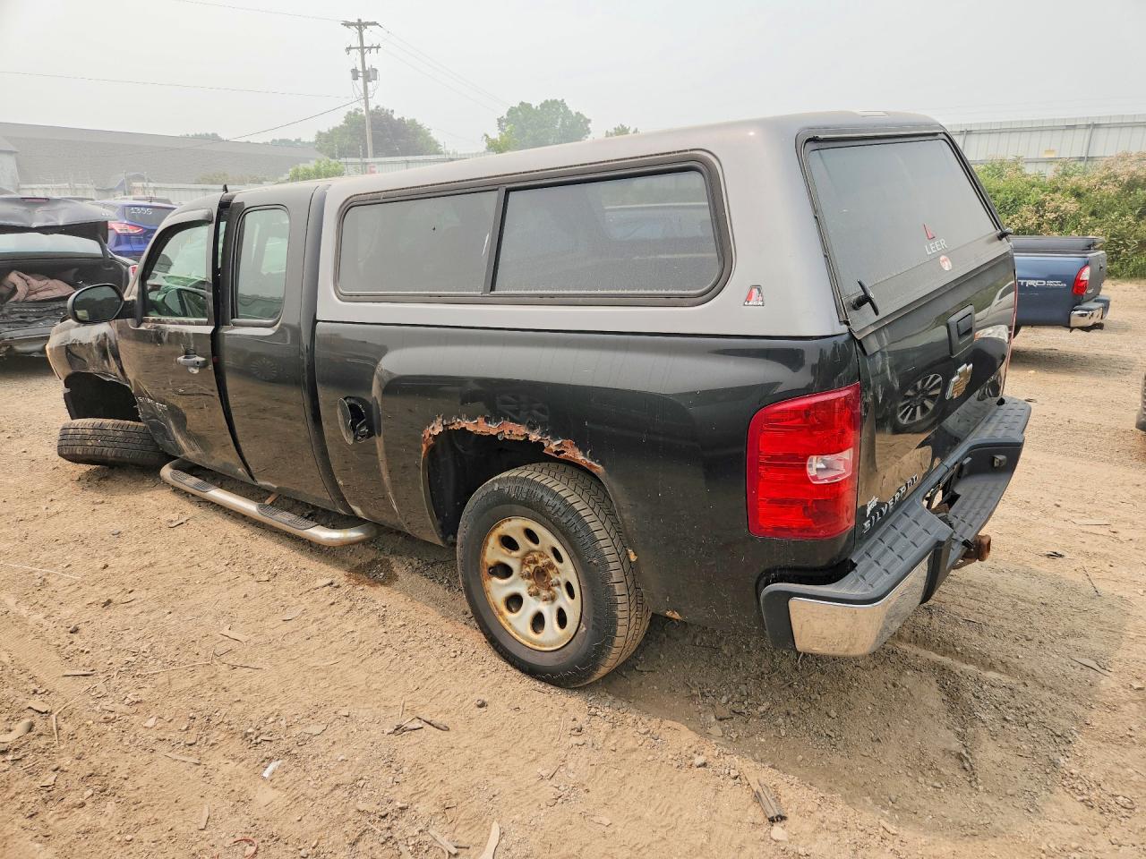 2007 Chevrolet Silverado C1500 Classic Black vin: 1GCEC19X77Z606775