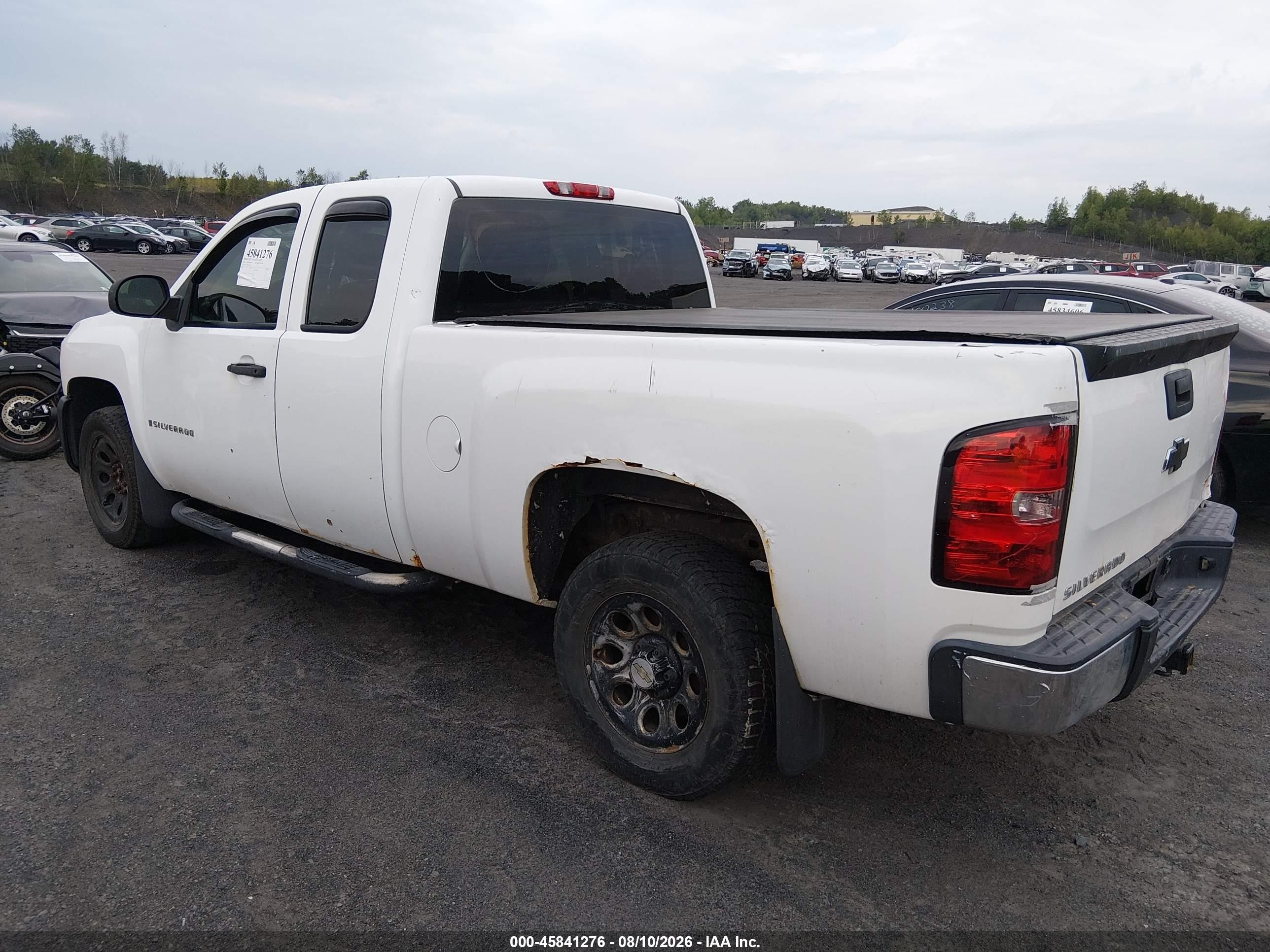 2009 Chevrolet Silverado 1500 Work Truck White vin: 1GCEC19X79Z167726