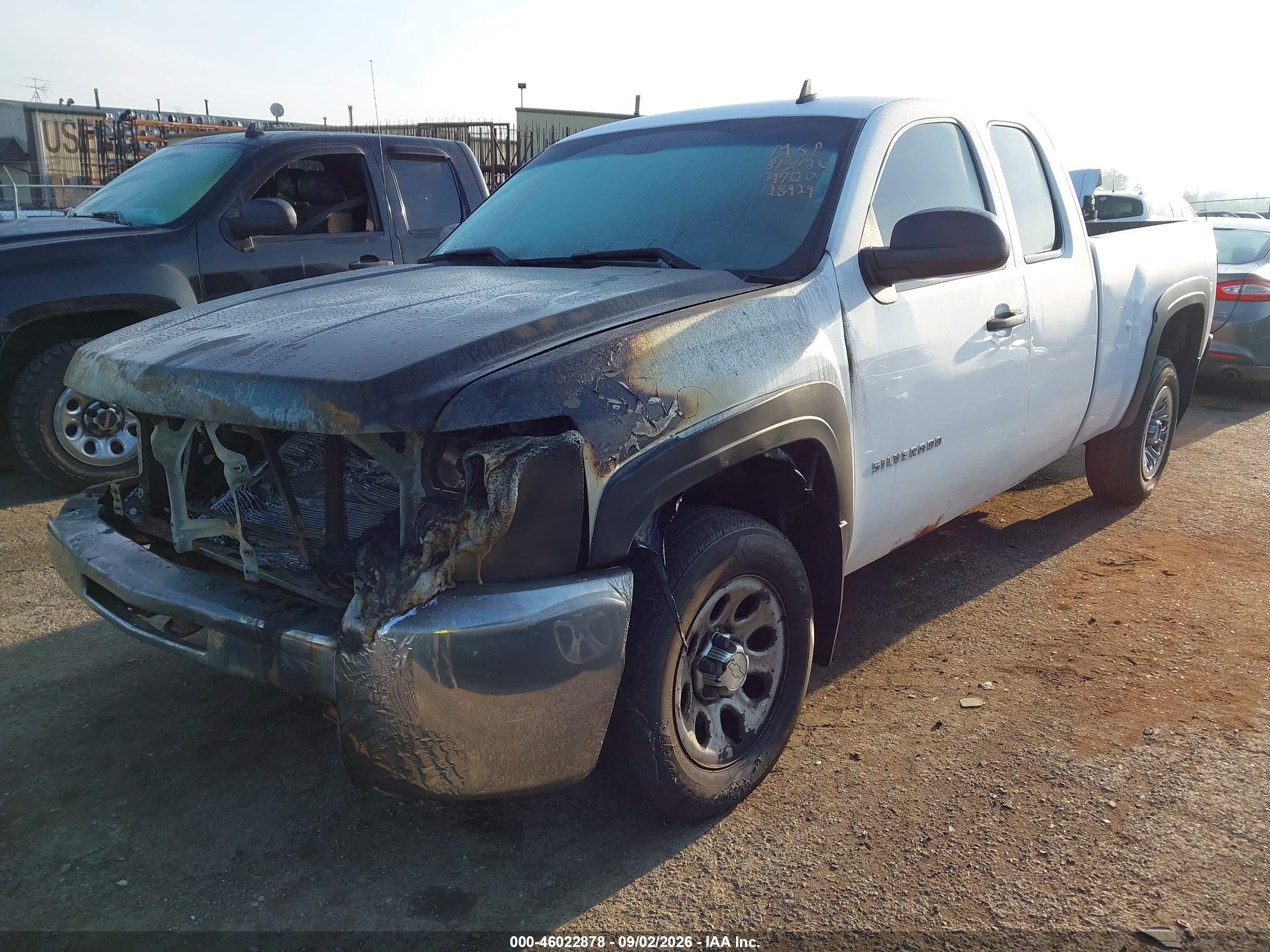 2009 Chevrolet Silverado 1500 Work Truck Белый vin: 1GCEC19X79Z297120