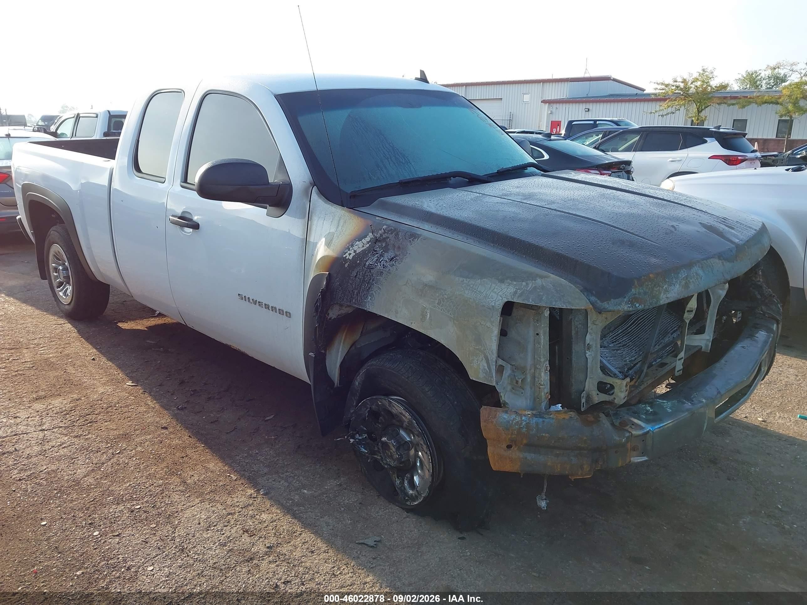 2009 Chevrolet Silverado 1500 Work Truck White vin: 1GCEC19X79Z297120