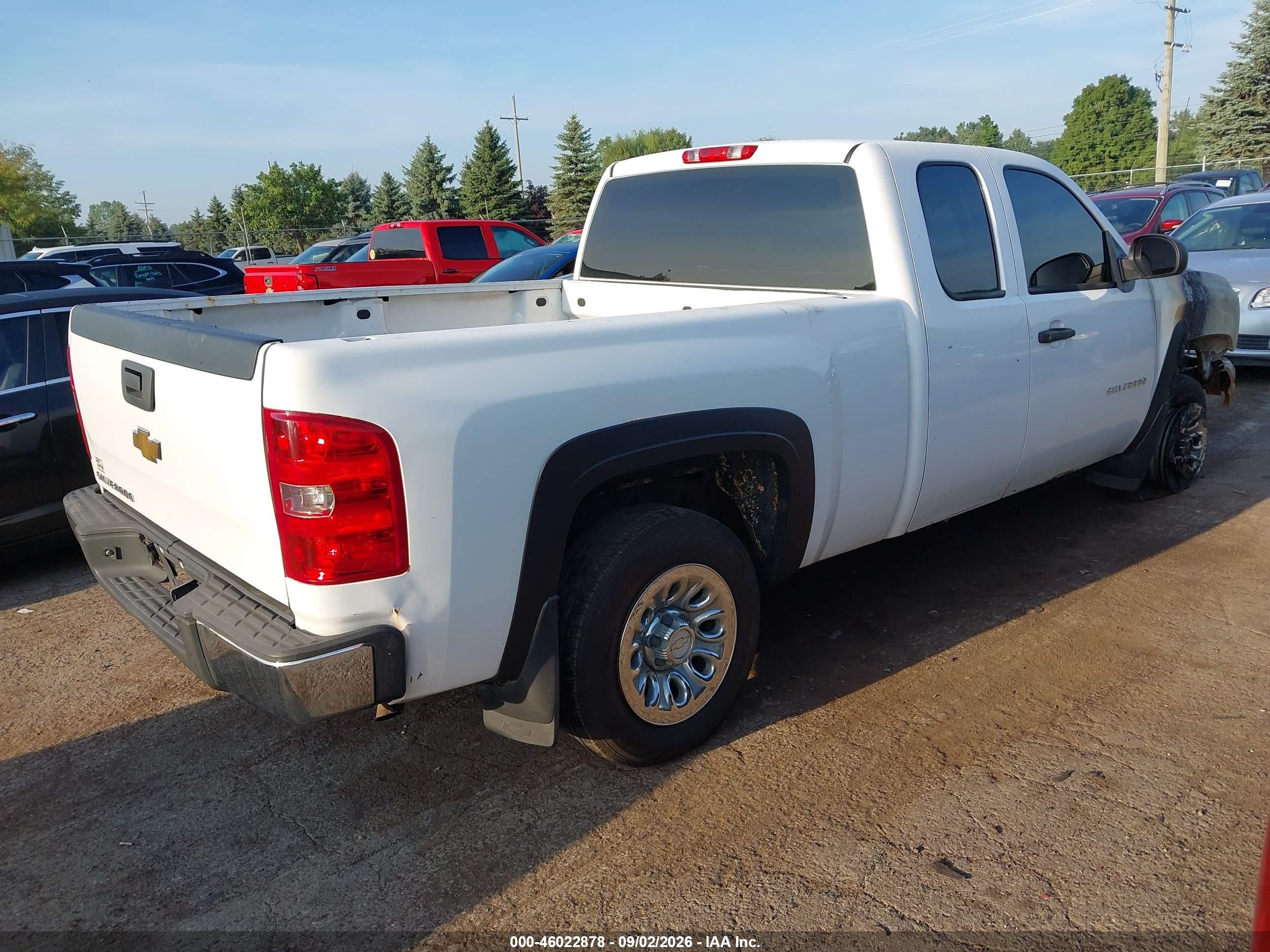 2009 Chevrolet Silverado 1500 Work Truck Белый vin: 1GCEC19X79Z297120