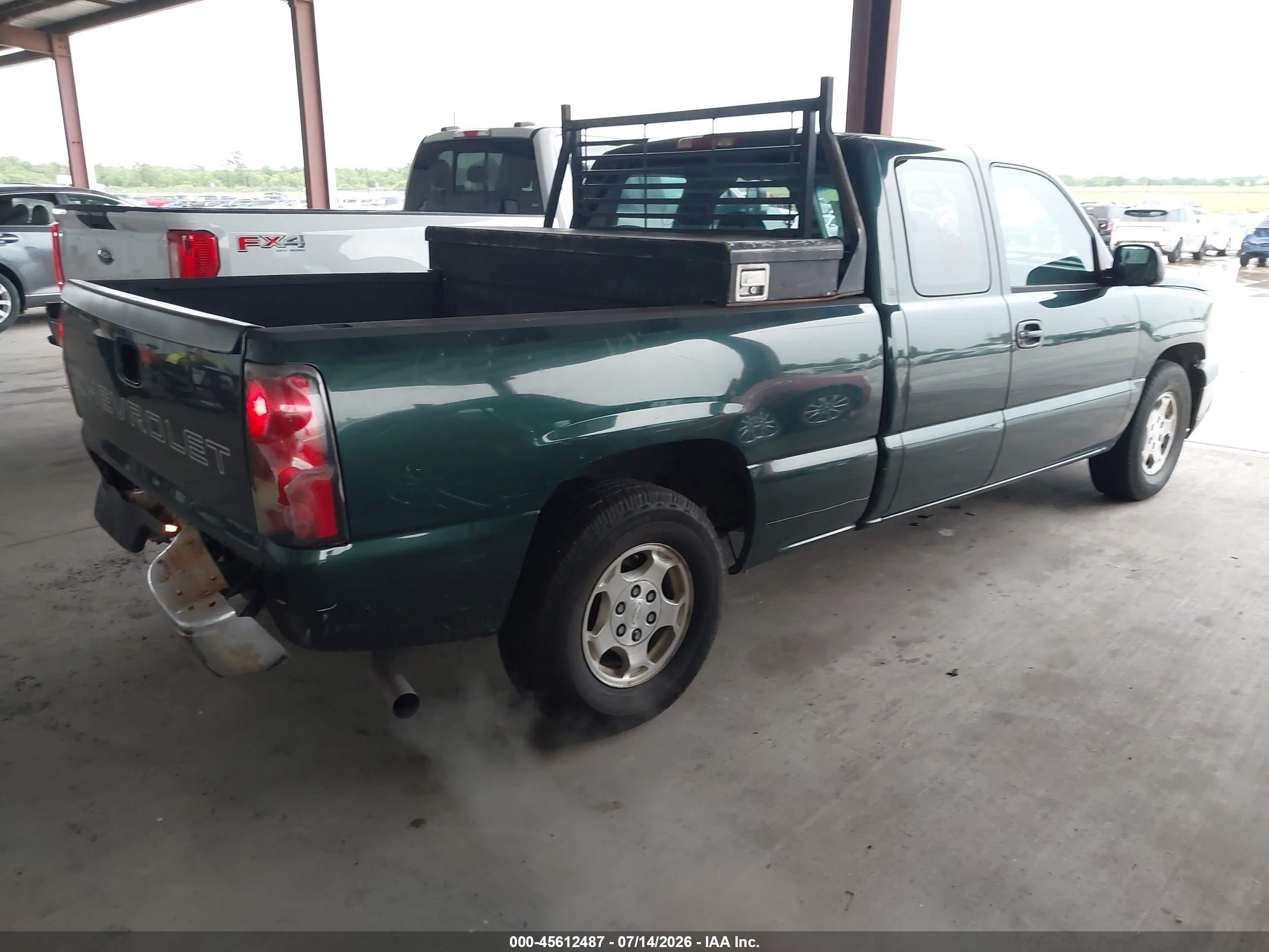 2004 Chevrolet Silverado 1500 Work Truck Зеленый vin: 1GCEC19X84Z116342