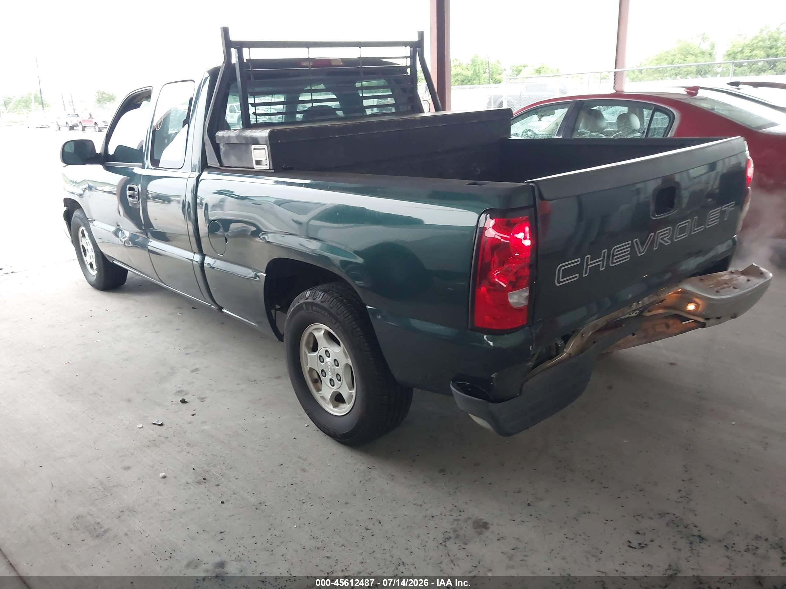 2004 Chevrolet Silverado 1500 Work Truck Зеленый vin: 1GCEC19X84Z116342