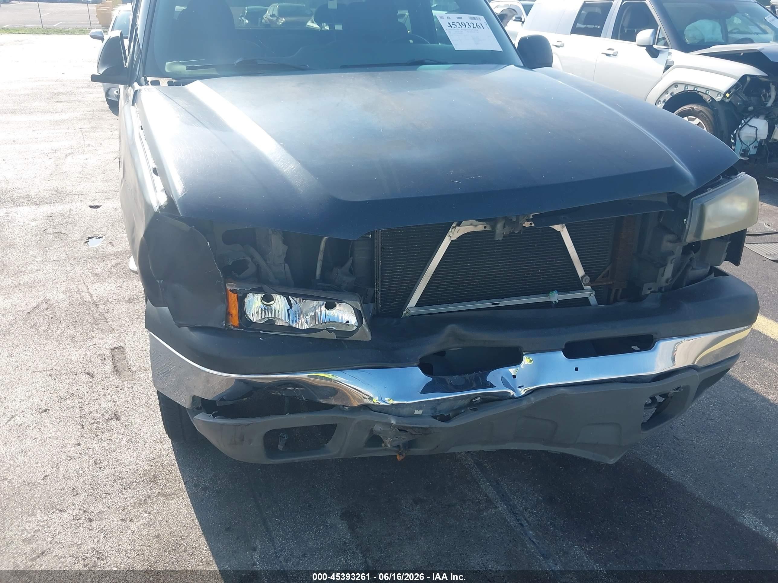 2004 Chevrolet Silverado 1500 Ls Black vin: 1GCEC19X84Z308070