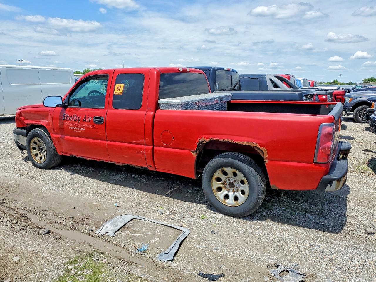 2005 Chevrolet Silverado C1500 Красный vin: 1GCEC19X85Z314209
