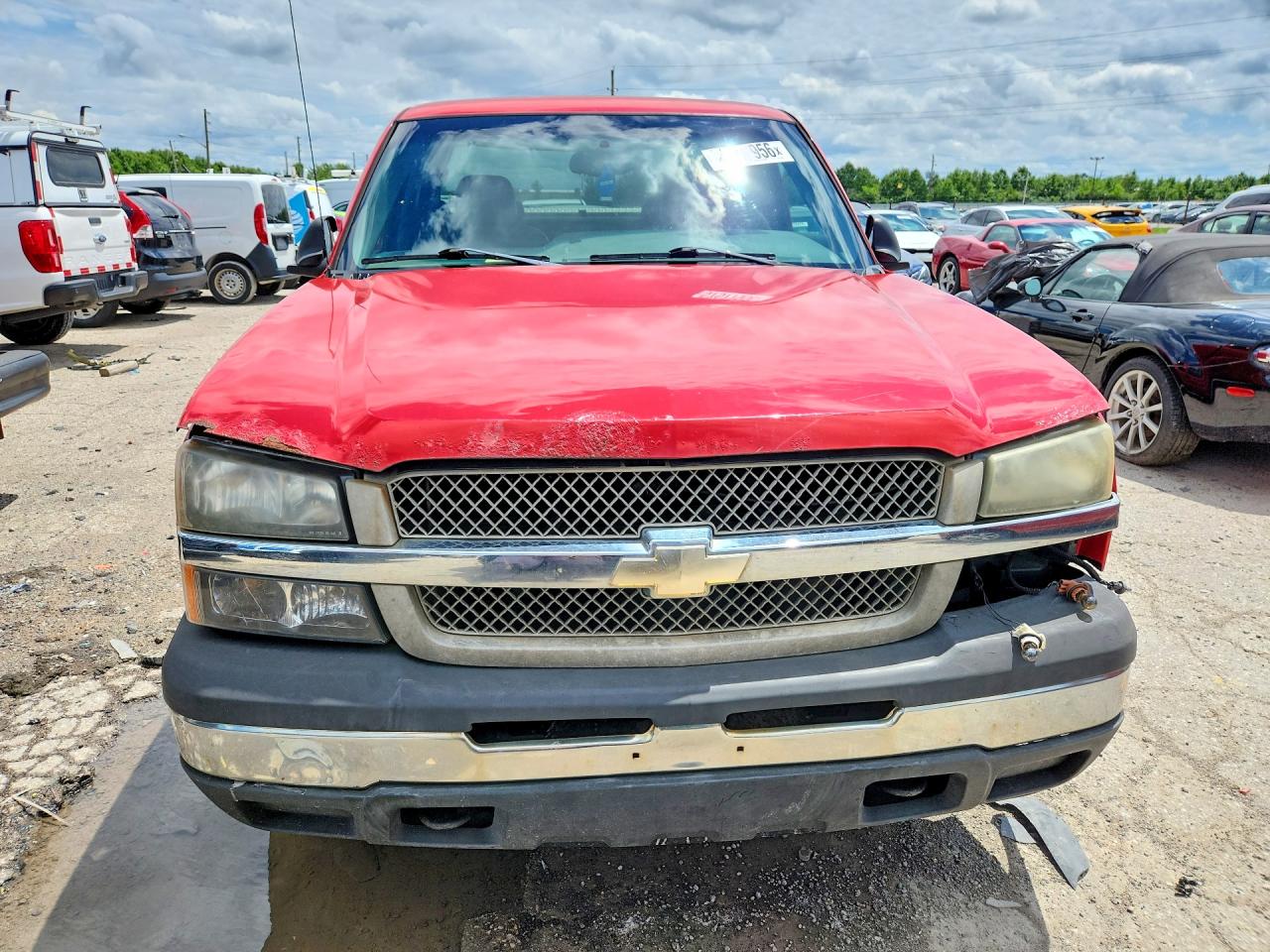 2005 Chevrolet Silverado C1500 Красный vin: 1GCEC19X85Z314209